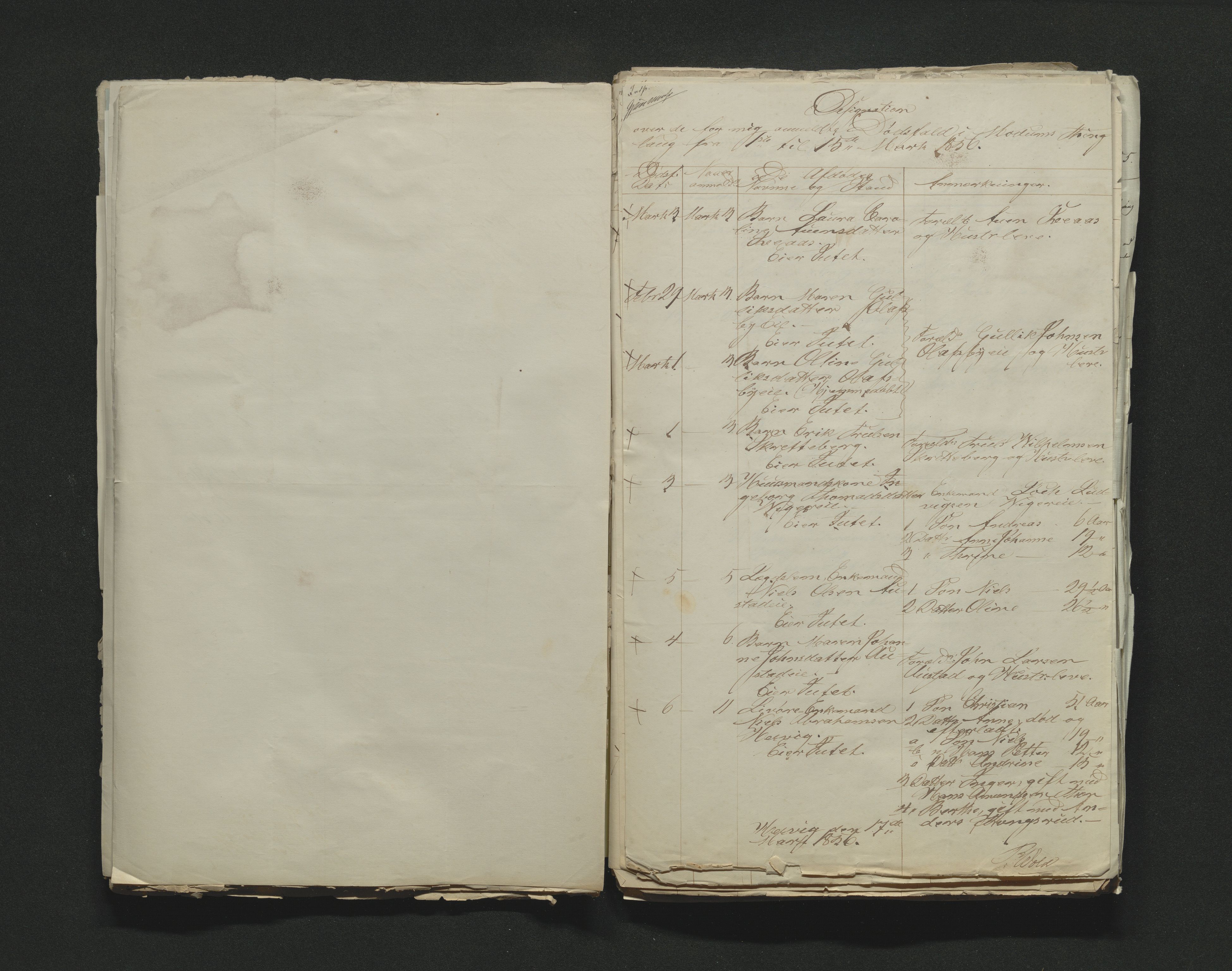 Eiker, Modum og Sigdal sorenskriveri, AV/SAKO-A-123/H/Ha/Hab/L0009: Dødsfallsmeldinger, 1854-1857, p. 309