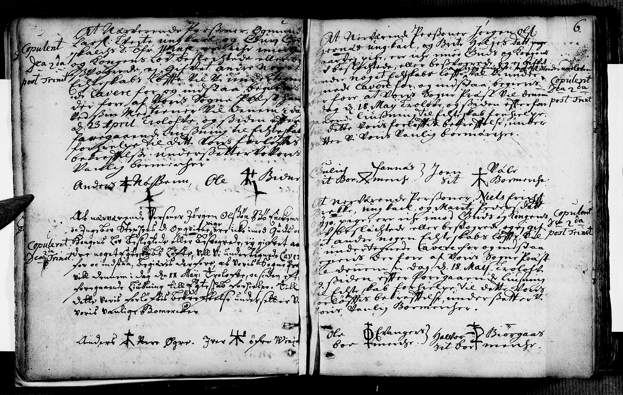 Voss sokneprestembete, SAB/A-79001/H/Haa: Parish register (official) no. A 2, 1709-1730, p. 6