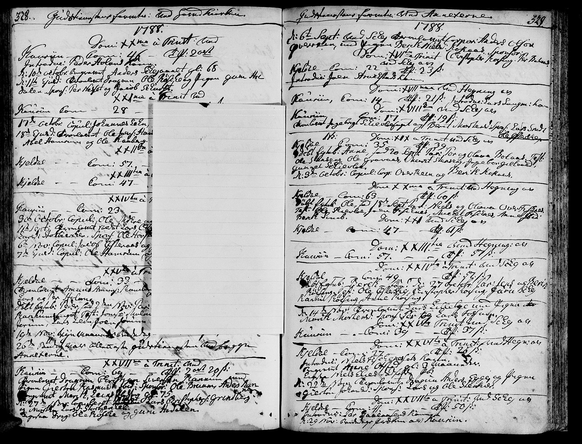 Ministerialprotokoller, klokkerbøker og fødselsregistre - Nord-Trøndelag, SAT/A-1458/735/L0331: Parish register (official) no. 735A02, 1762-1794, p. 328-329