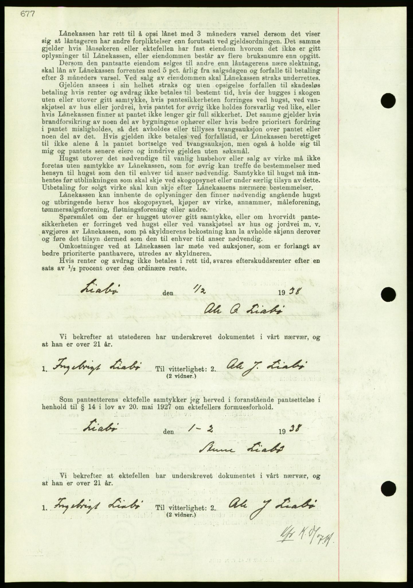 Nordmøre sorenskriveri, AV/SAT-A-4132/1/2/2Ca/L0092: Mortgage book no. B82, 1937-1938, Diary no: : 293/1938