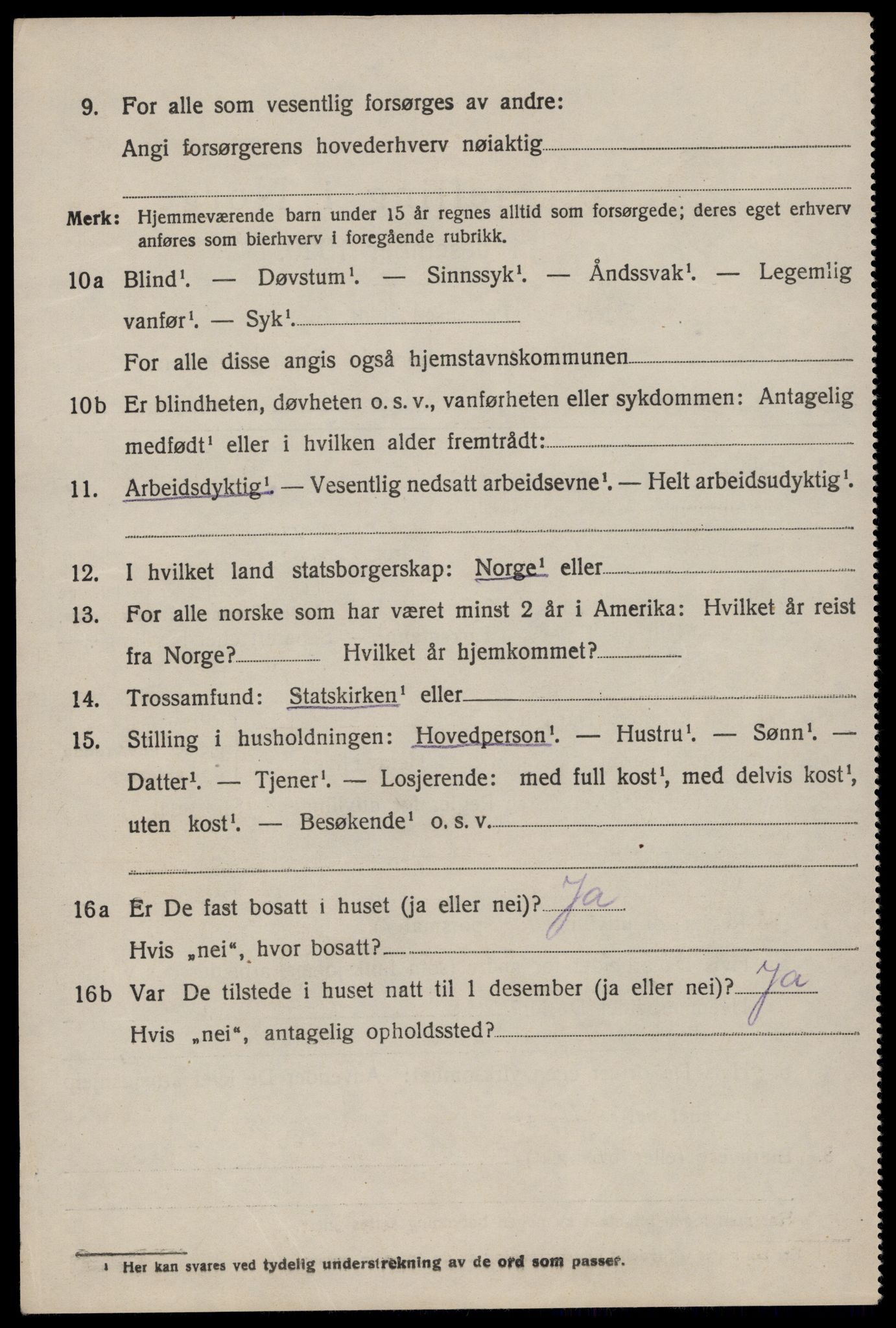 SAKO, 1920 census for Tinn, 1920, p. 8147