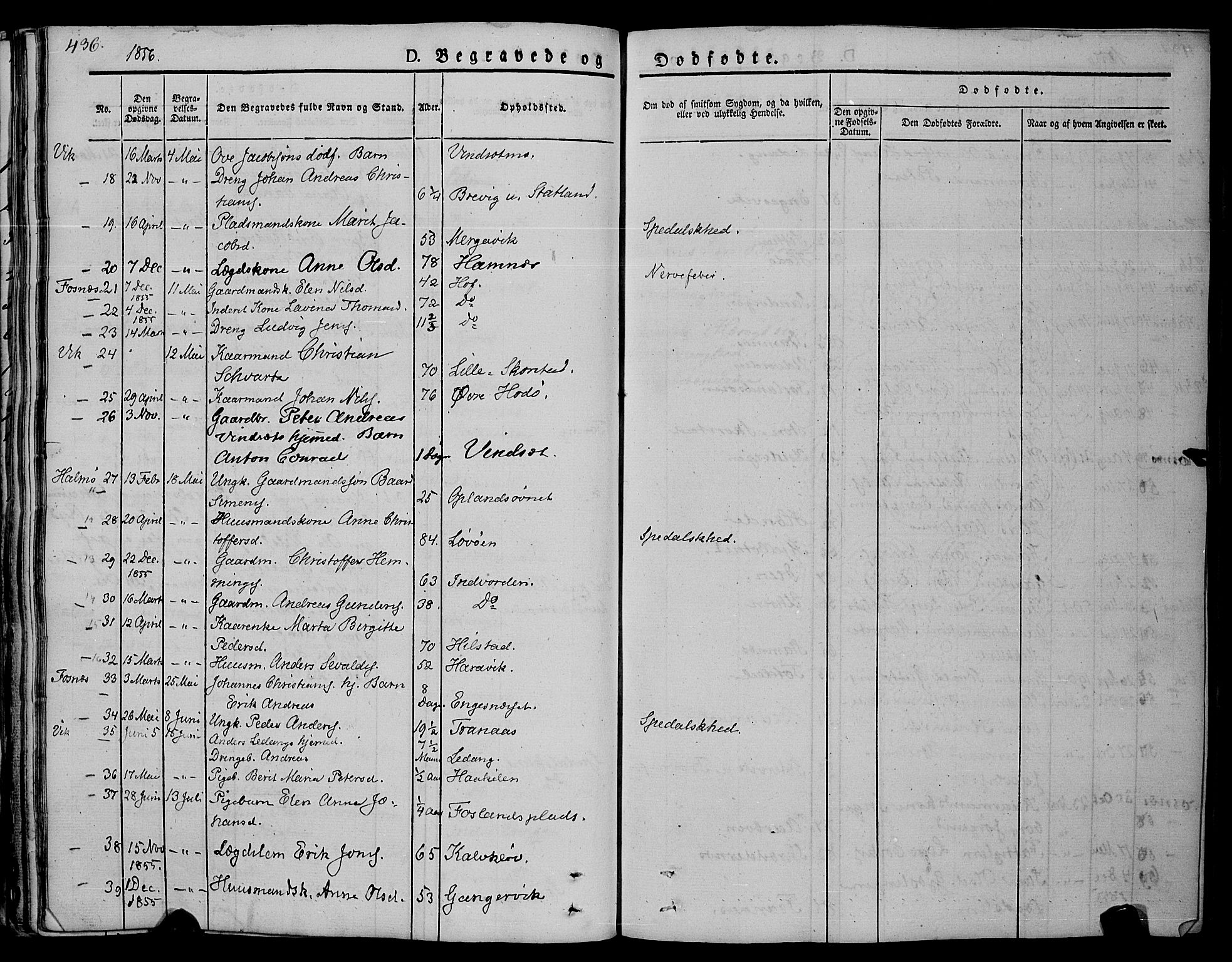 Ministerialprotokoller, klokkerbøker og fødselsregistre - Nord-Trøndelag, SAT/A-1458/773/L0614: Parish register (official) no. 773A05, 1831-1856, p. 436