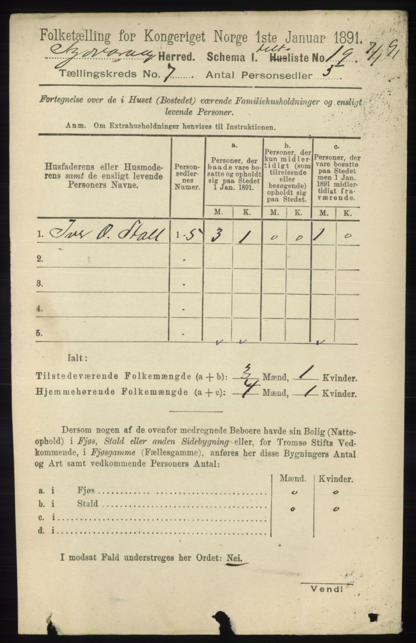 RA, 1891 census for 2030 Sør-Varanger, 1891, p. 2246