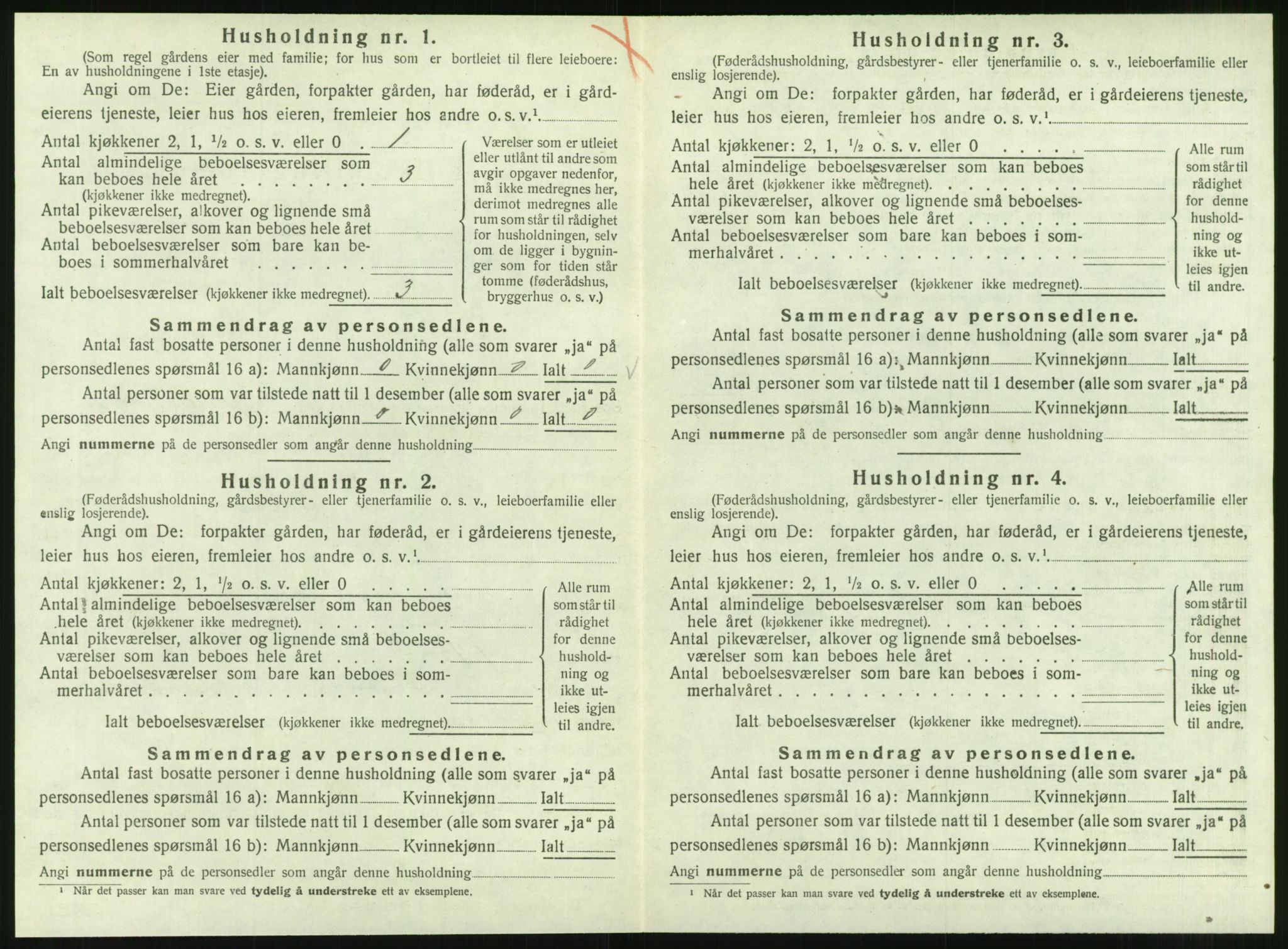 SAT, 1920 census for Tustna, 1920, p. 386