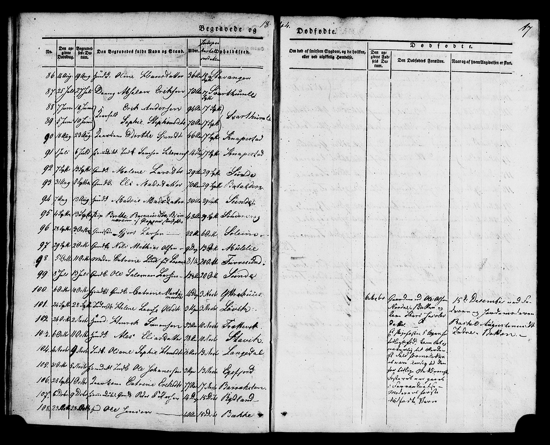 Kinn sokneprestembete, AV/SAB-A-80801/H/Haa/Haaa/L0011: Parish register (official) no. A 11, 1841-1855, p. 17