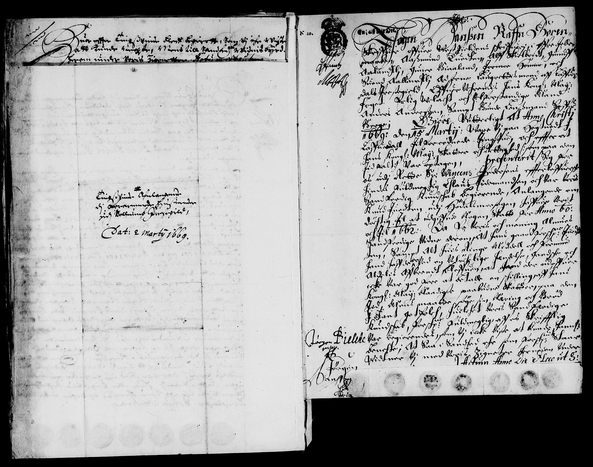 Rentekammeret inntil 1814, Reviderte regnskaper, Lensregnskaper, AV/RA-EA-5023/R/Rb/Rbp/L0048: Bratsberg len, 1661-1662