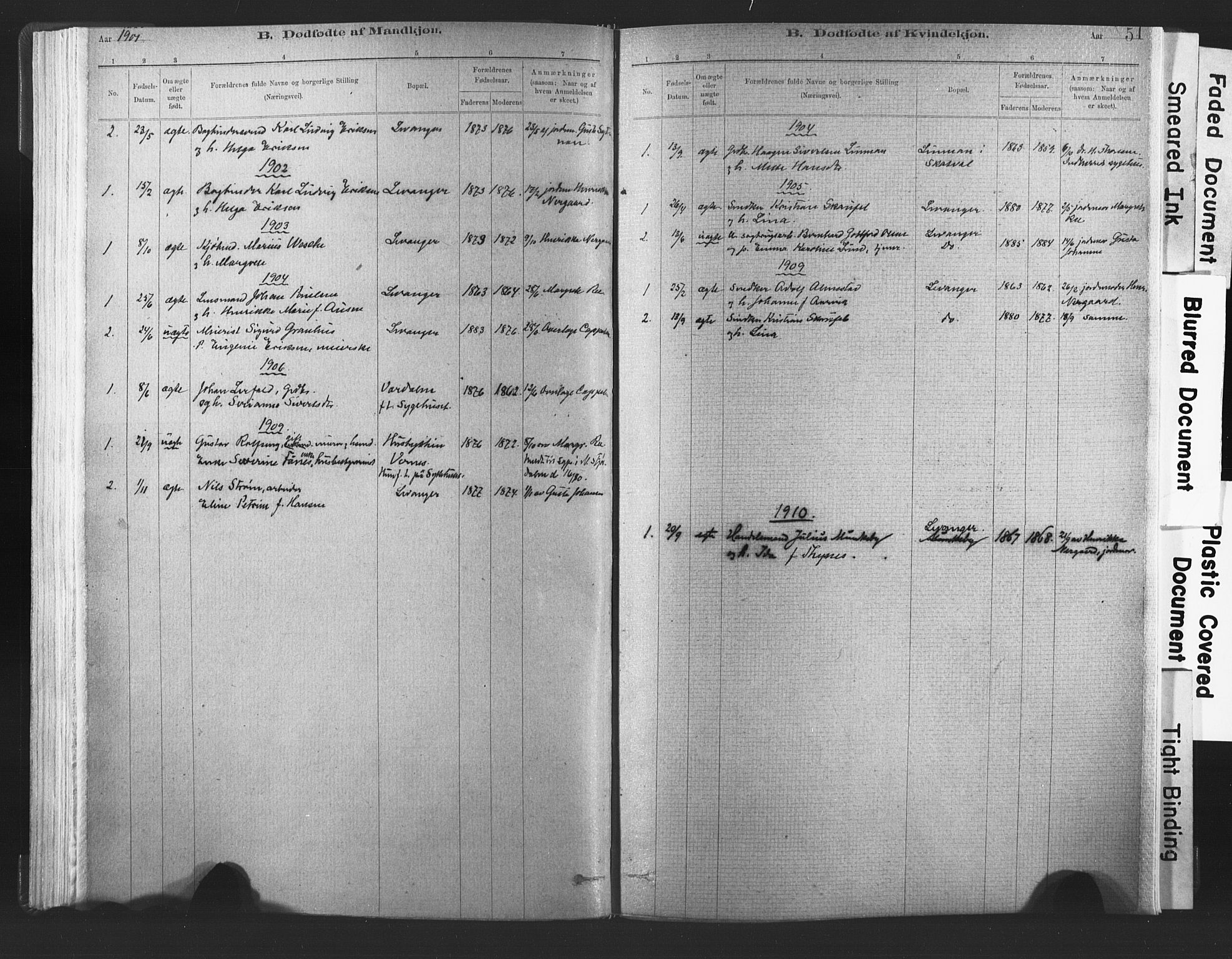 Ministerialprotokoller, klokkerbøker og fødselsregistre - Nord-Trøndelag, SAT/A-1458/720/L0189: Parish register (official) no. 720A05, 1880-1911, p. 51