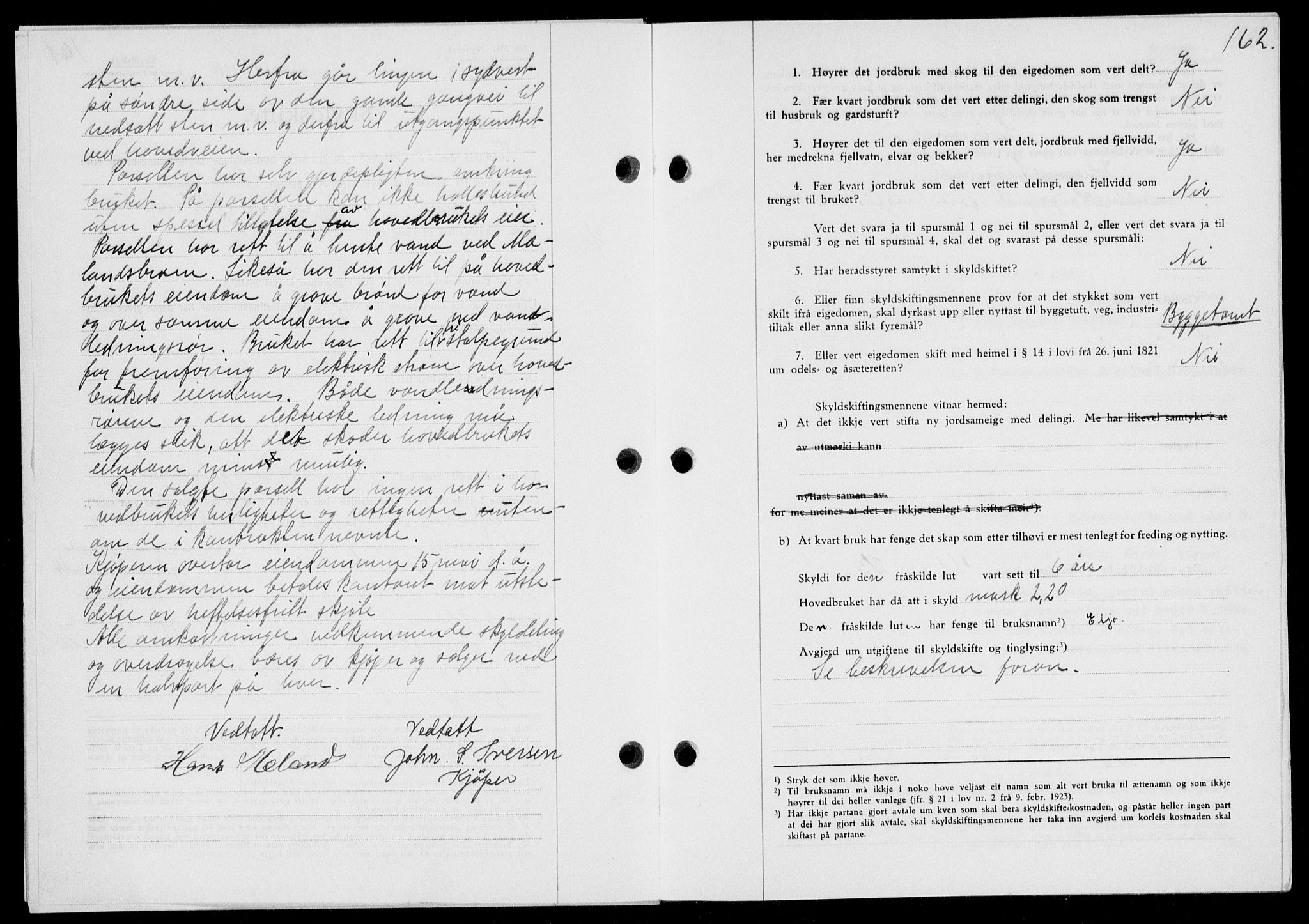 Ryfylke tingrett, SAST/A-100055/001/II/IIB/L0085: Mortgage book no. 64, 1941-1941, Diary no: : 610/1941