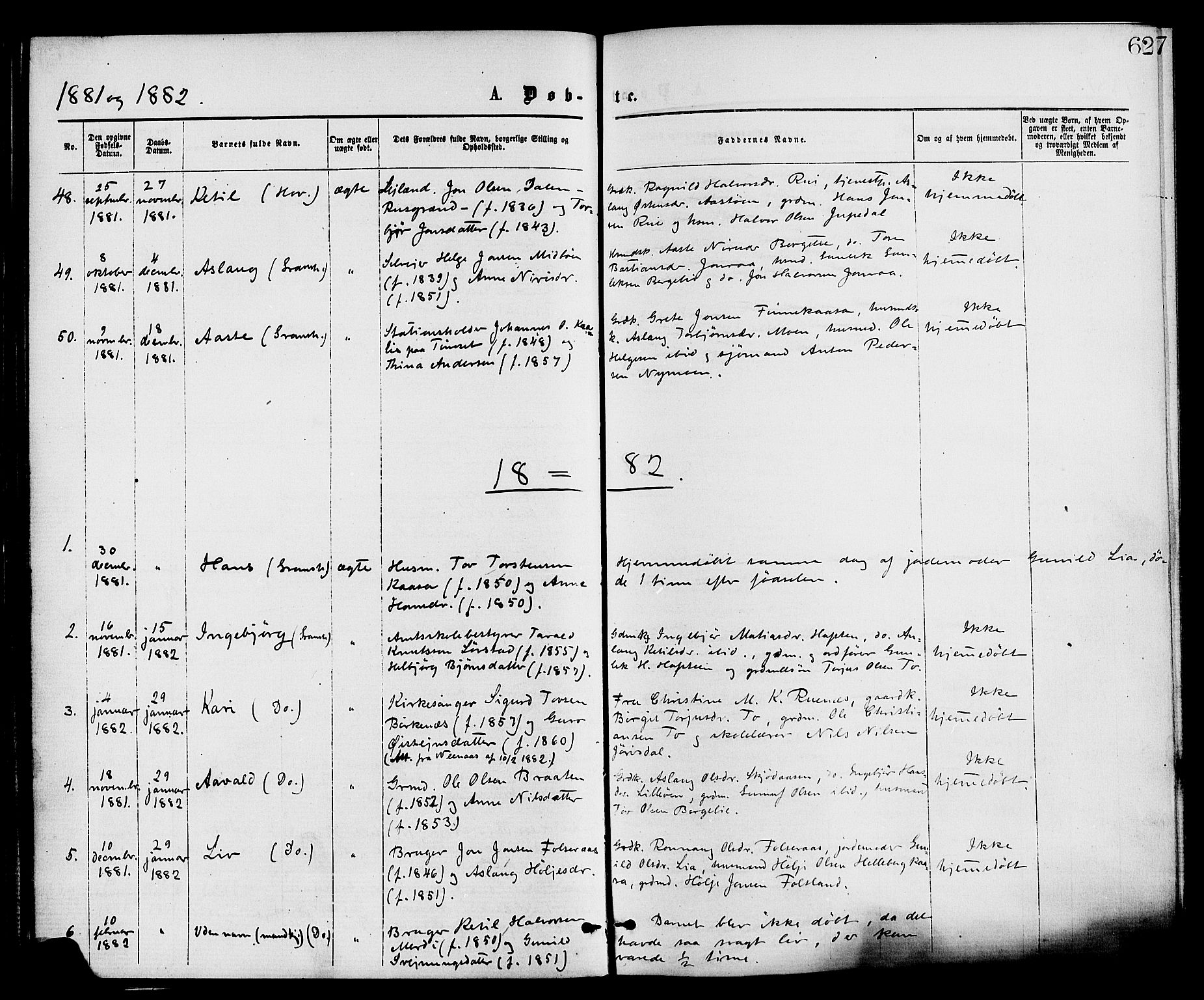 Gransherad kirkebøker, SAKO/A-267/F/Fa/L0004: Parish register (official) no. I 4, 1871-1886, p. 62