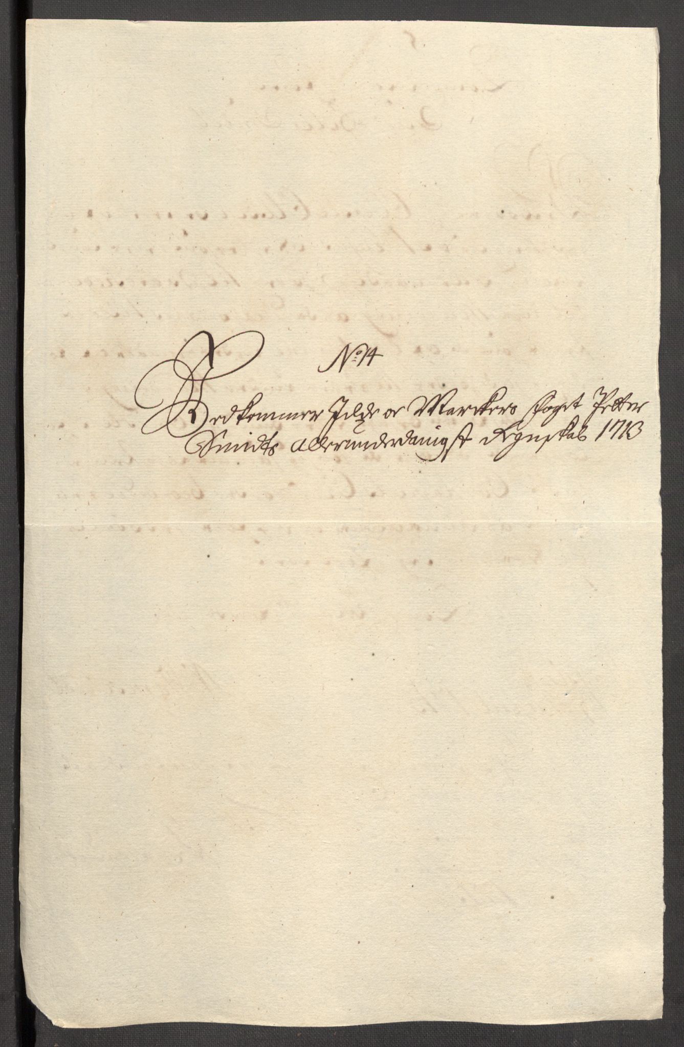 Rentekammeret inntil 1814, Reviderte regnskaper, Fogderegnskap, AV/RA-EA-4092/R01/L0022: Fogderegnskap Idd og Marker, 1713-1714, p. 165