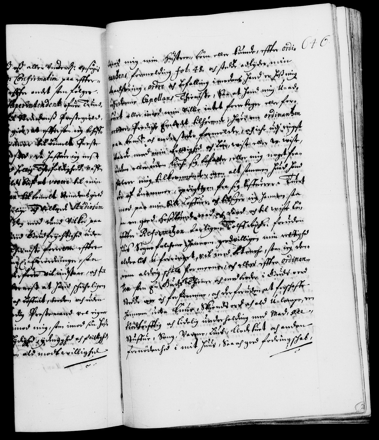 Danske Kanselli 1572-1799, RA/EA-3023/F/Fc/Fca/Fcaa/L0011: Norske registre (mikrofilm), 1670-1673, p. 646a