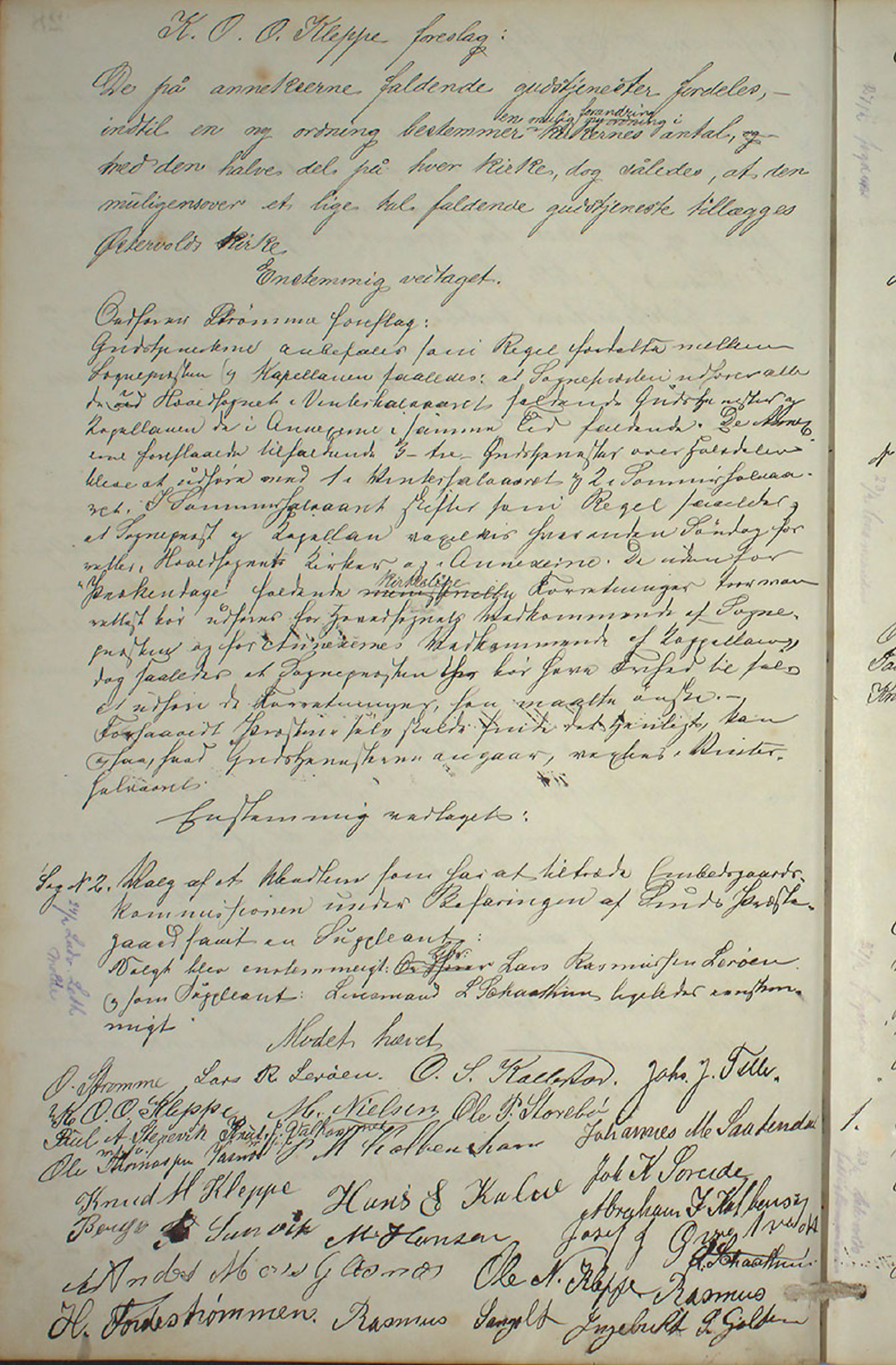 Austevoll kommune. Formannskapet, IKAH/1244-021/A/Aa/L0001: Forhandlingsprotokoll for heradstyret, 1886-1900, p. 57