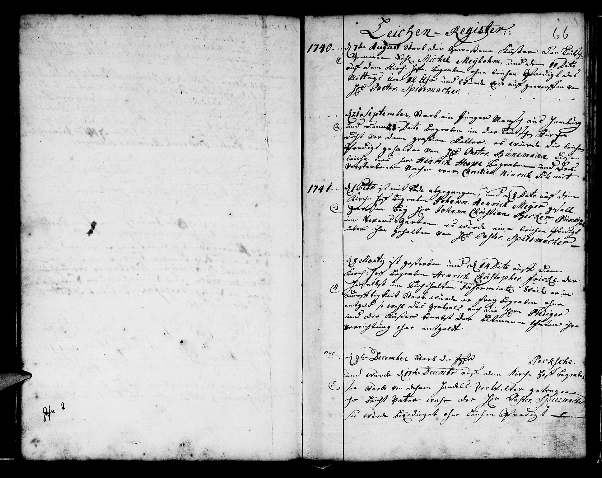 Mariakirken Sokneprestembete, SAB/A-76901/H/Haa/L0001: Parish register (official) no. A 1, 1740-1784, p. 66