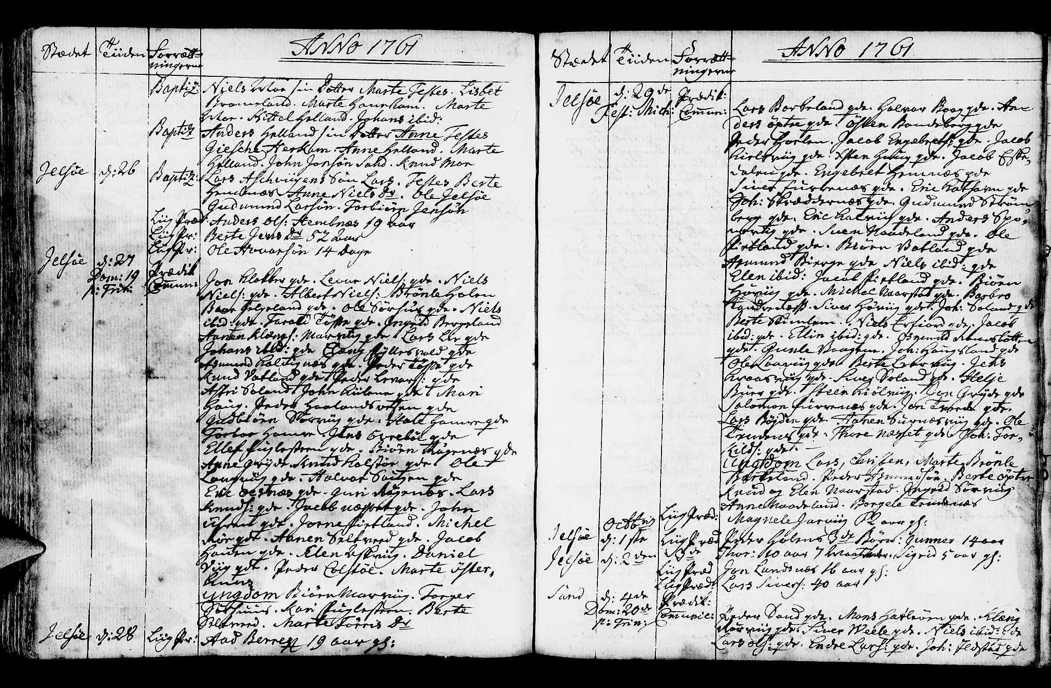 Jelsa sokneprestkontor, AV/SAST-A-101842/01/IV: Parish register (official) no. A 2, 1753-1767