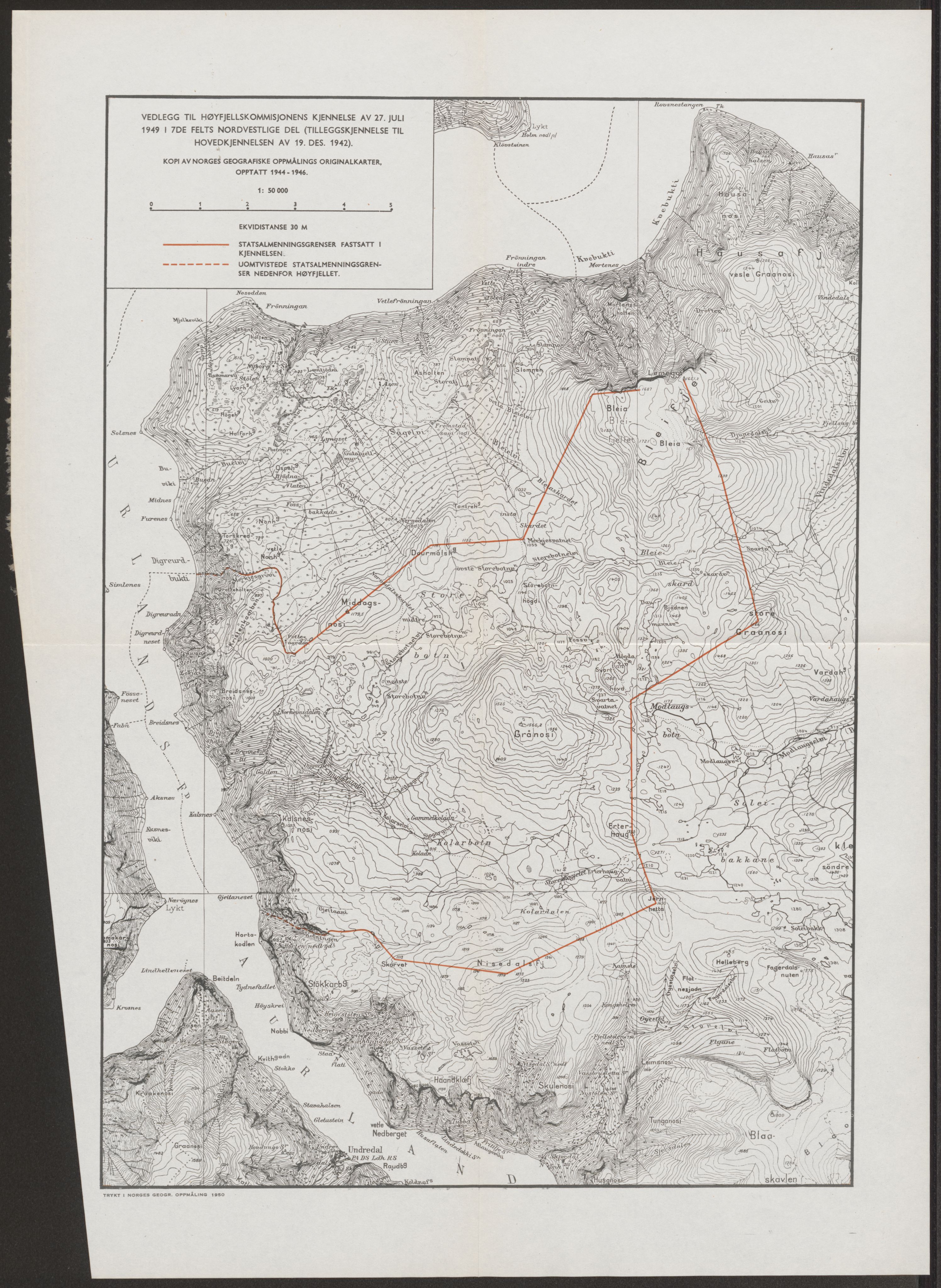 Høyfjellskommisjonen, RA/S-1546/X/Xa/L0001: Nr. 1-33, 1909-1953, p. 3324