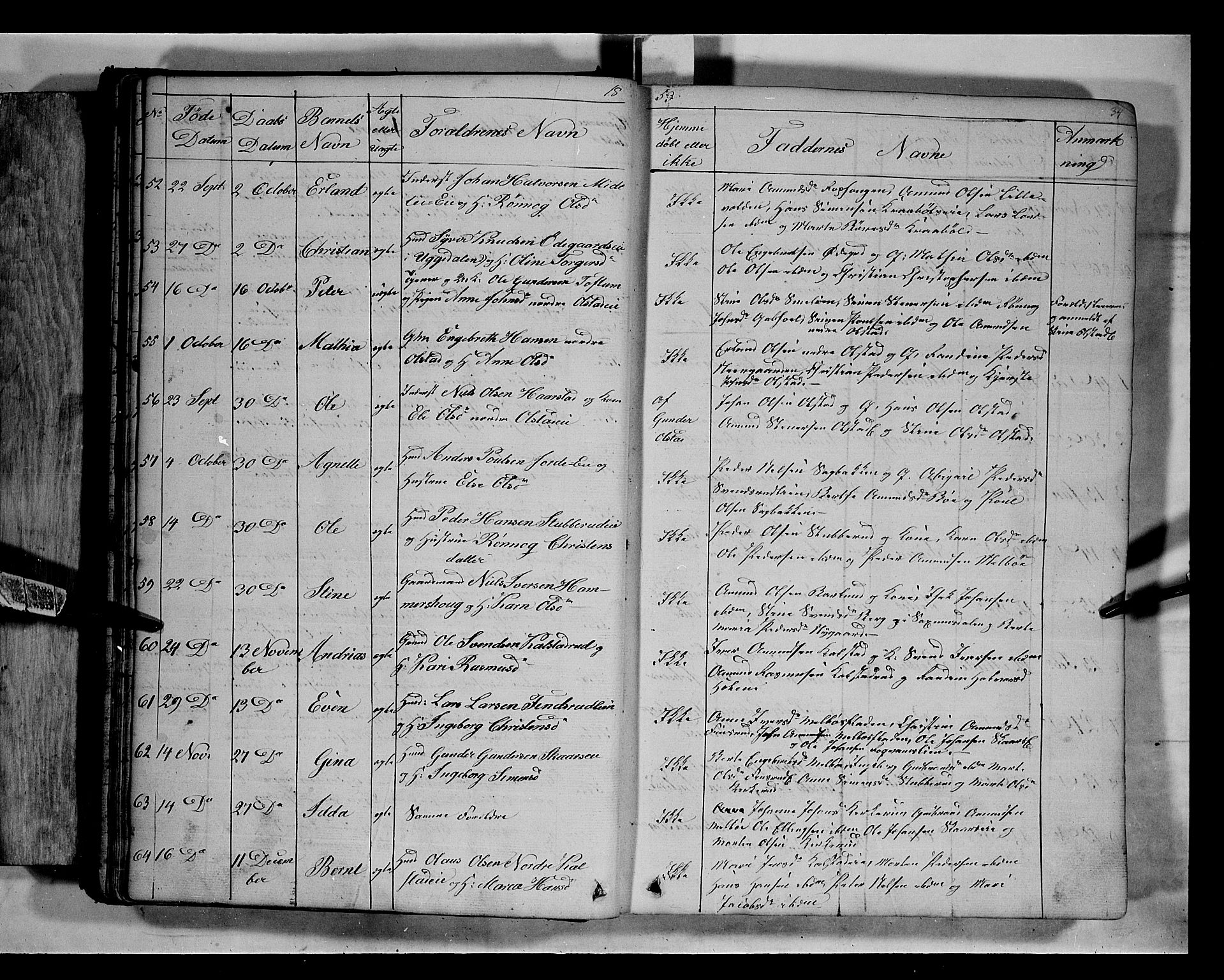Gausdal prestekontor, SAH/PREST-090/H/Ha/Hab/L0005: Parish register (copy) no. 5, 1846-1867, p. 34
