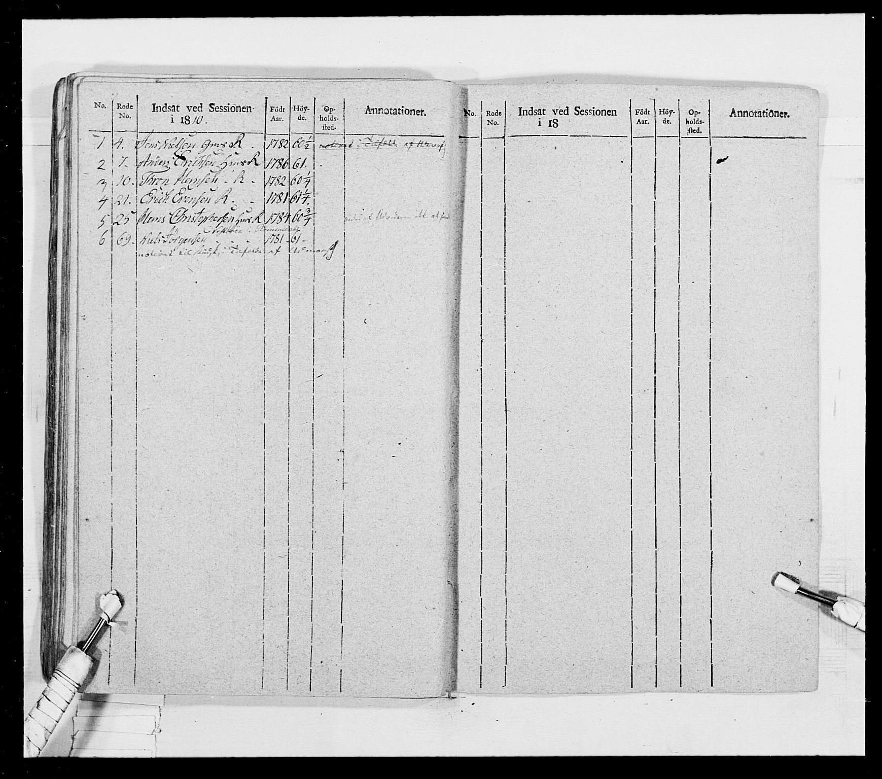 Generalitets- og kommissariatskollegiet, Det kongelige norske kommissariatskollegium, AV/RA-EA-5420/E/Eh/L0018: Opplandske dragonregiment, 1810-1811, p. 64