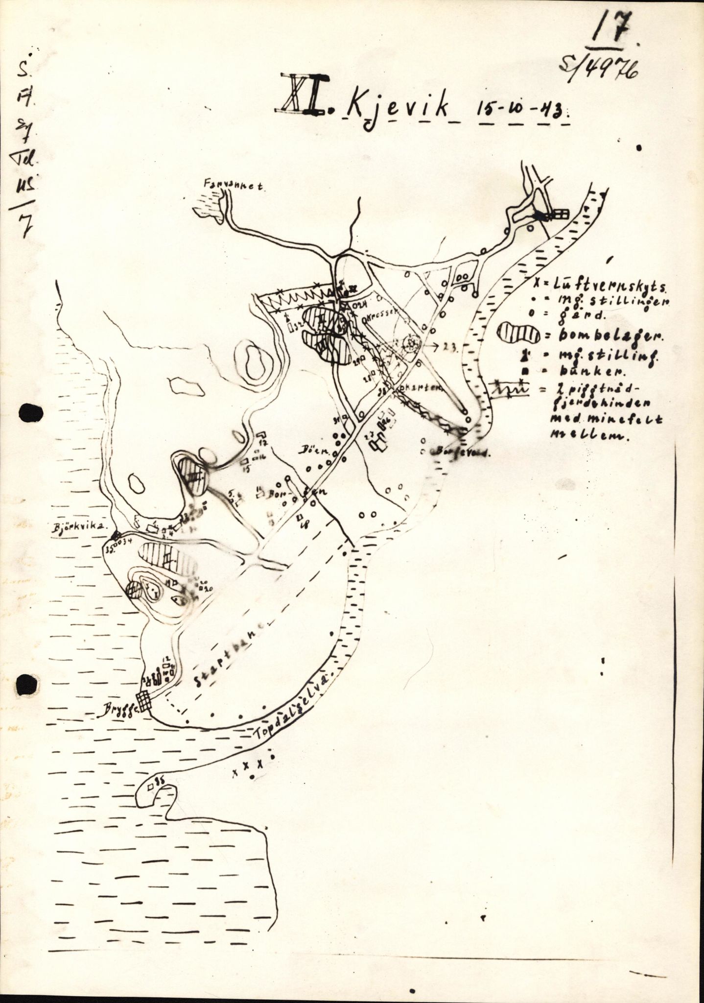 Forsvaret, Forsvarets overkommando II, AV/RA-RAFA-3915/D/Dd/L0008: Minefields. Prohibited Areas. Airfields, 1944, p. 20