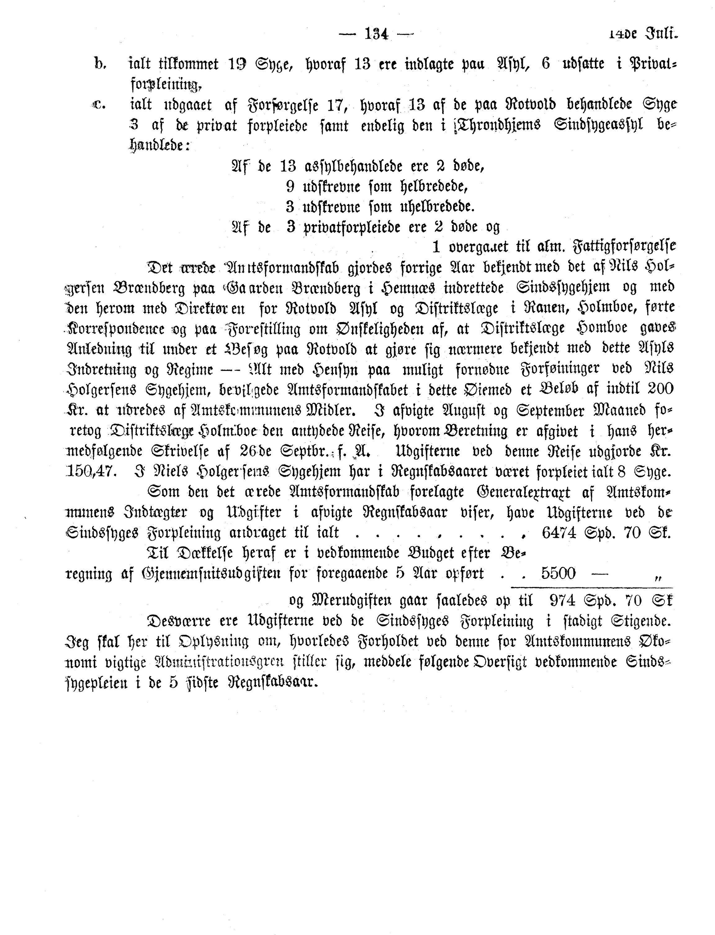 Nordland Fylkeskommune. Fylkestinget, AIN/NFK-17/176/A/Ac/L0011: Fylkestingsforhandlinger 1877, 1877