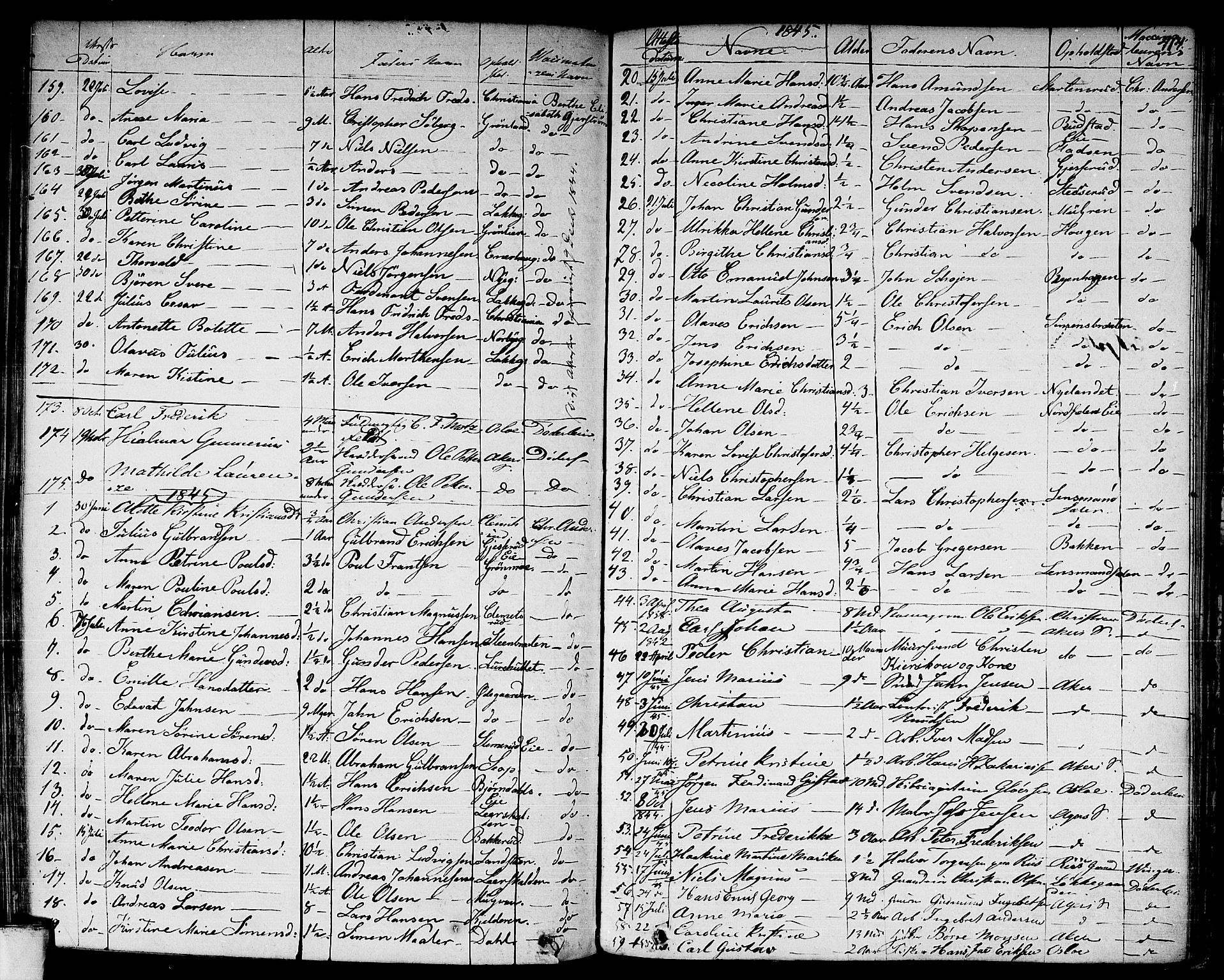 Aker prestekontor kirkebøker, SAO/A-10861/F/L0018: Parish register (official) no. 17, 1829-1852, p. 414