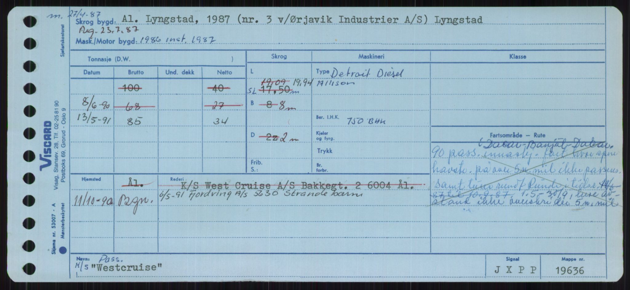 Sjøfartsdirektoratet med forløpere, Skipsmålingen, AV/RA-S-1627/H/Ha/L0006/0002: Fartøy, Sver-Å / Fartøy, U-Å, p. 653