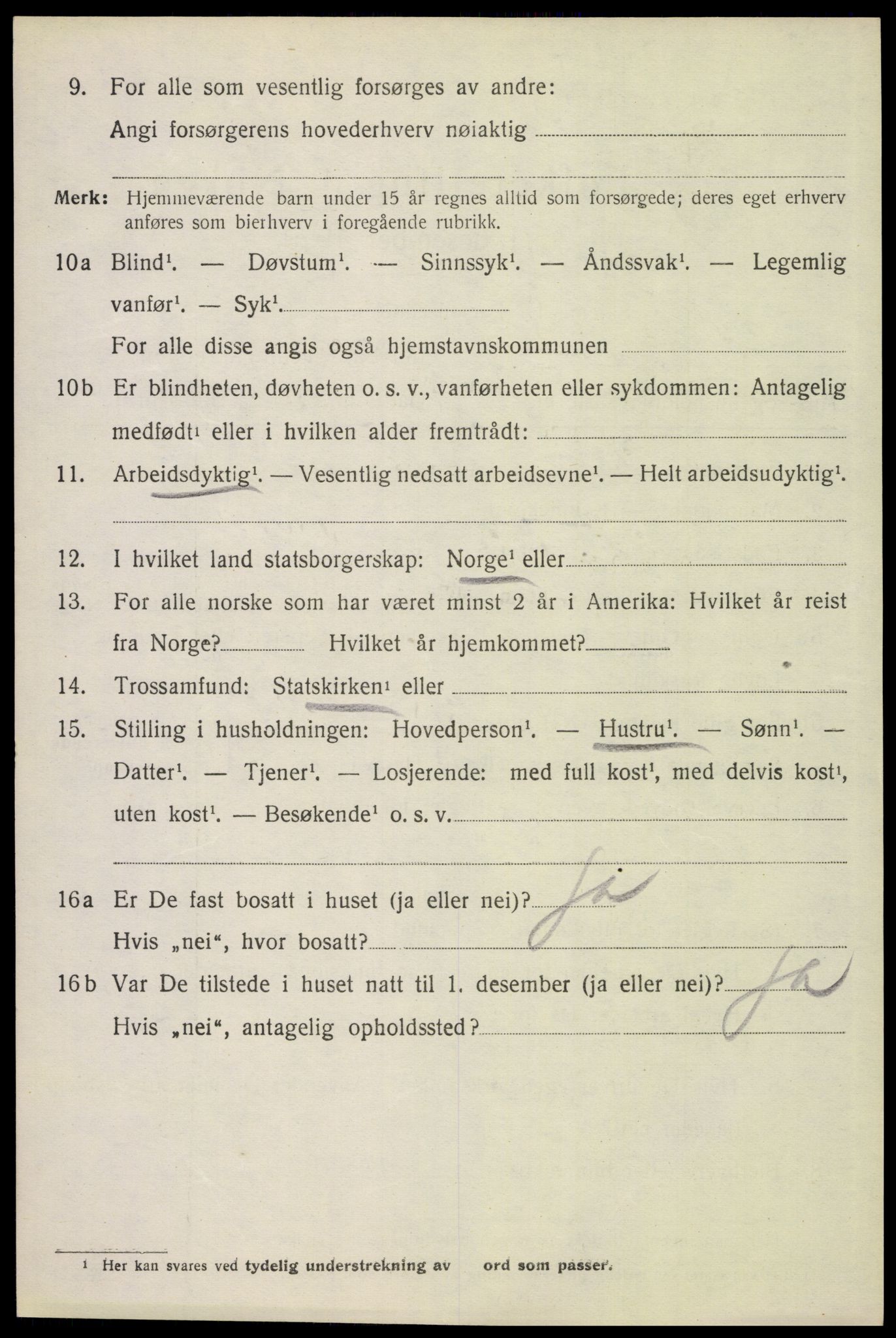 SAH, 1920 census for Åsnes, 1920, p. 4773