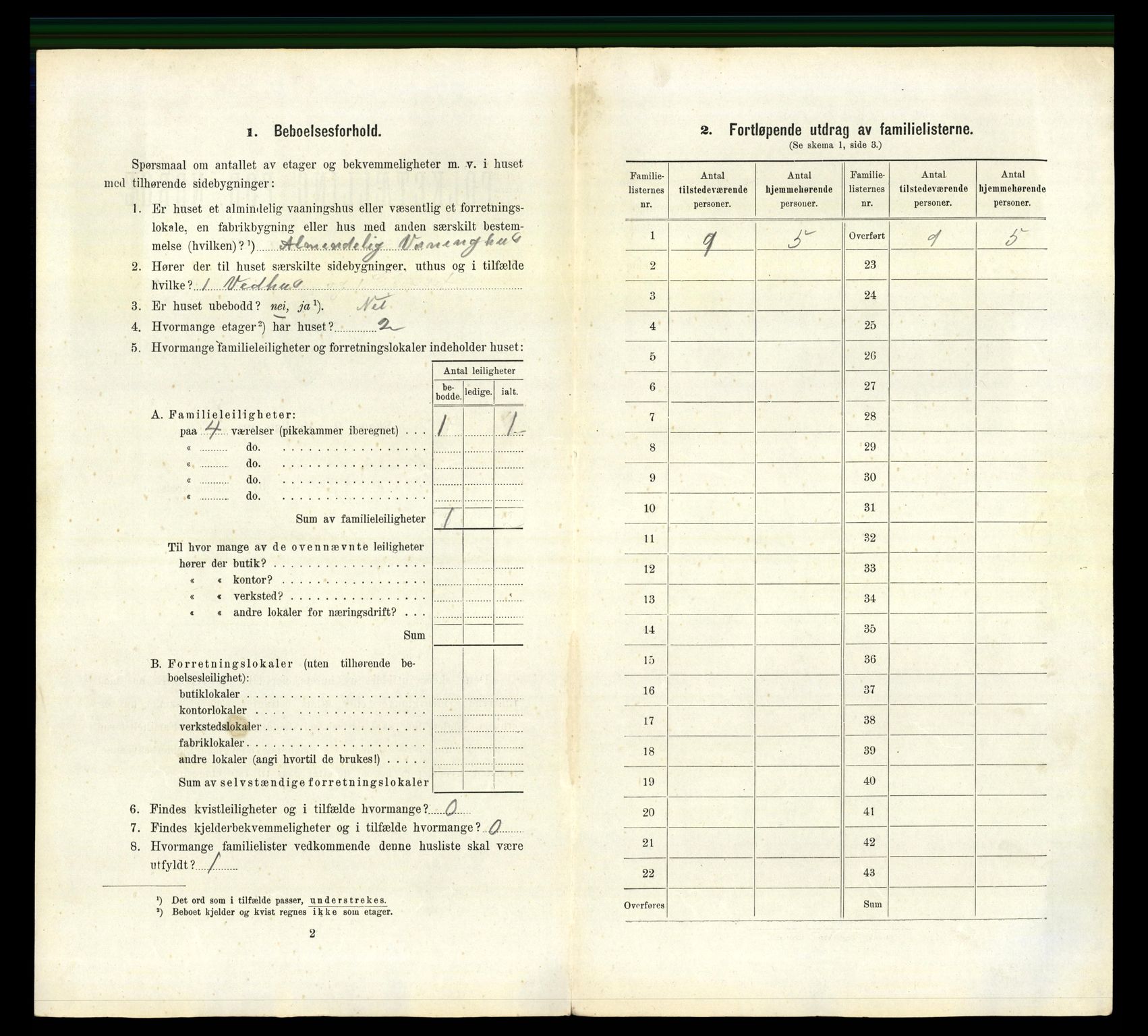 RA, 1910 census for Stavanger, 1910, p. 17307