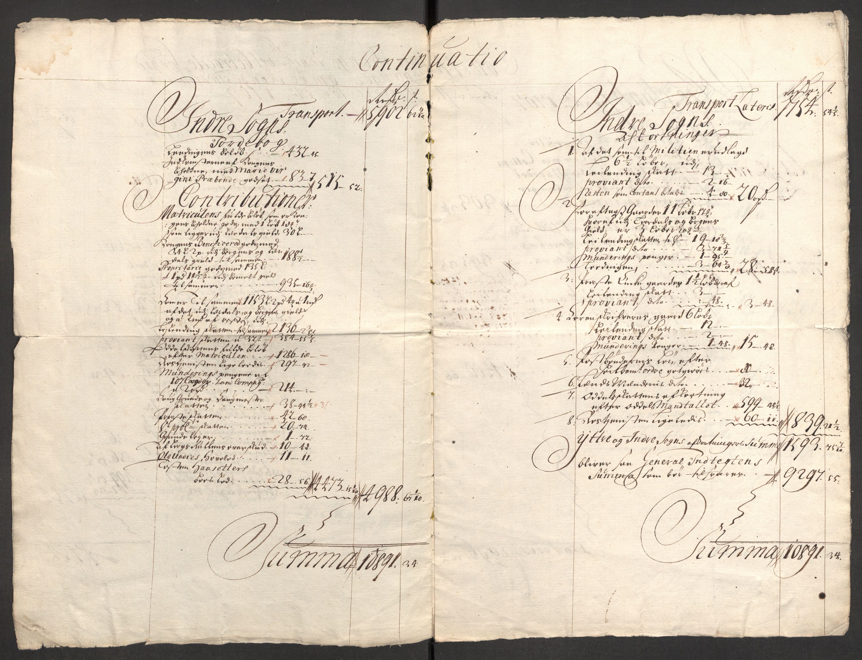 Rentekammeret inntil 1814, Reviderte regnskaper, Fogderegnskap, AV/RA-EA-4092/R52/L3316: Fogderegnskap Sogn, 1709-1710, p. 193