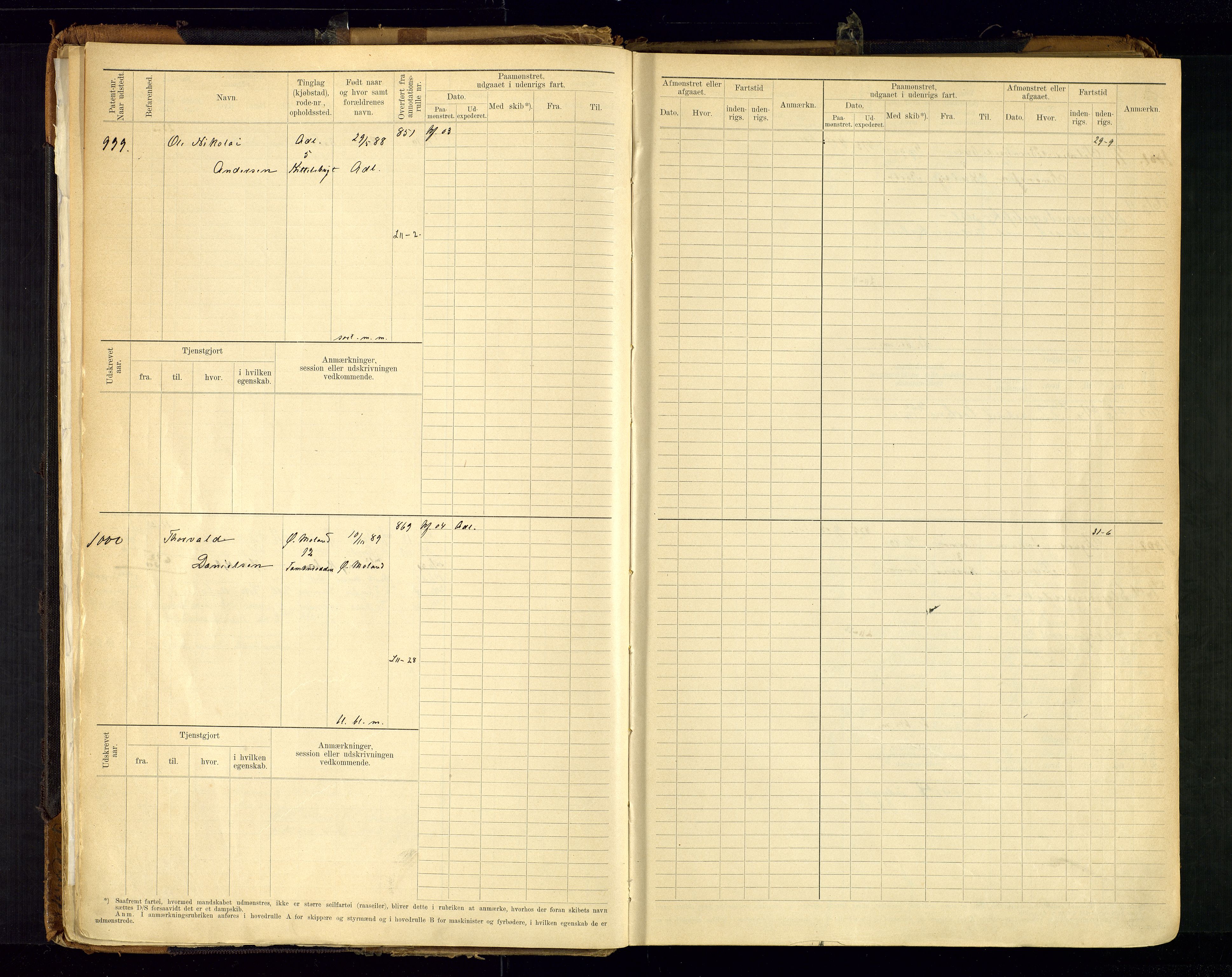 Arendal mønstringskrets, SAK/2031-0012/F/Fb/L0021: Hovedrulle A nr 969-1465, S-19, 1910-1914, p. 20
