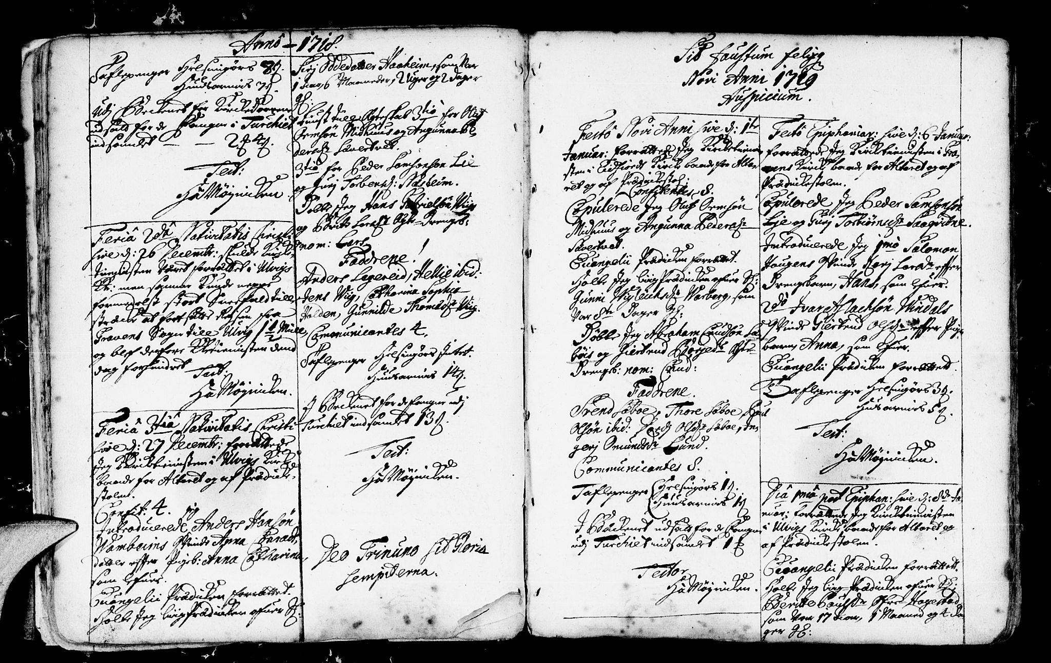 Ulvik sokneprestembete, SAB/A-78801/H/Haa: Parish register (official) no. A 4, 1718-1725, p. 20