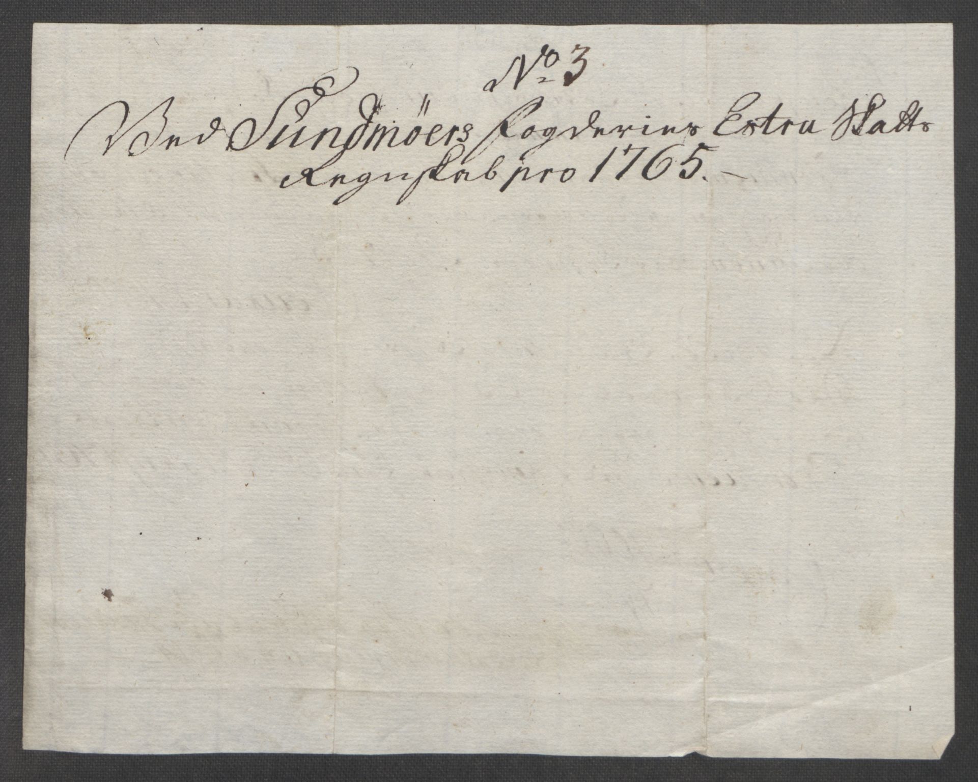 Rentekammeret inntil 1814, Reviderte regnskaper, Fogderegnskap, RA/EA-4092/R54/L3645: Ekstraskatten Sunnmøre, 1762-1772, p. 77