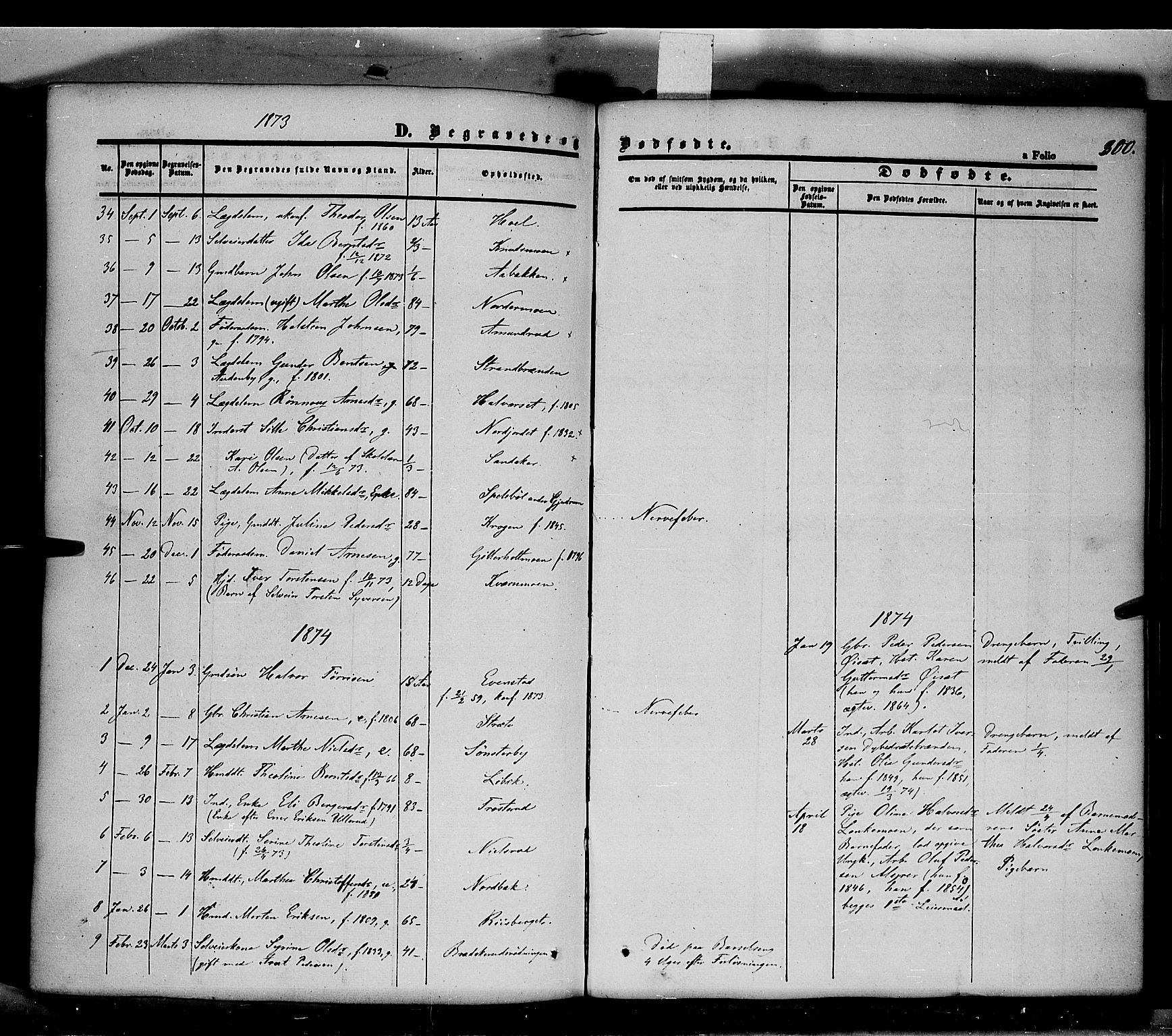 Våler prestekontor, Hedmark, AV/SAH-PREST-040/H/Ha/Haa/L0001: Parish register (official) no. 1, 1849-1878, p. 300