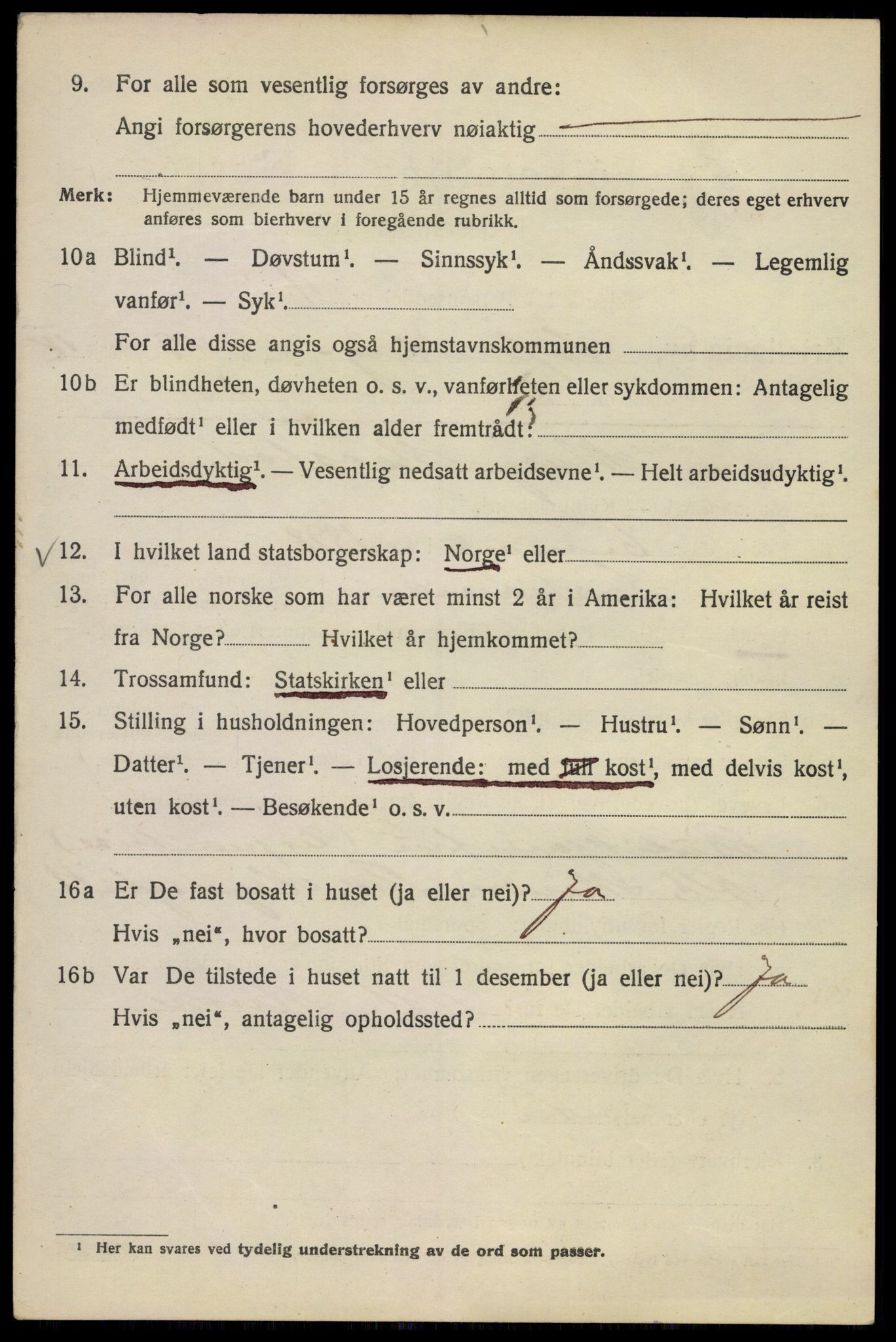 SAO, 1920 census for Kristiania, 1920, p. 524182