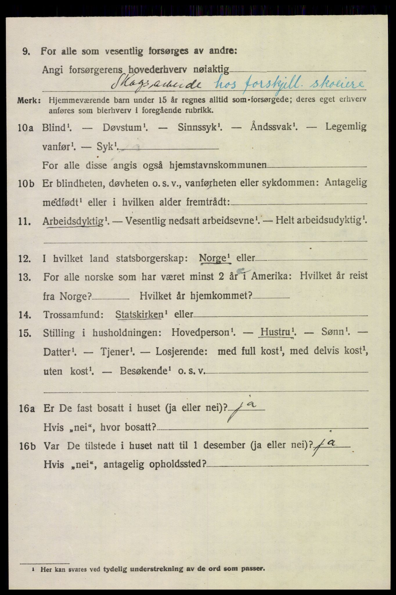 SAH, 1920 census for Våler (Hedmark), 1920, p. 6610