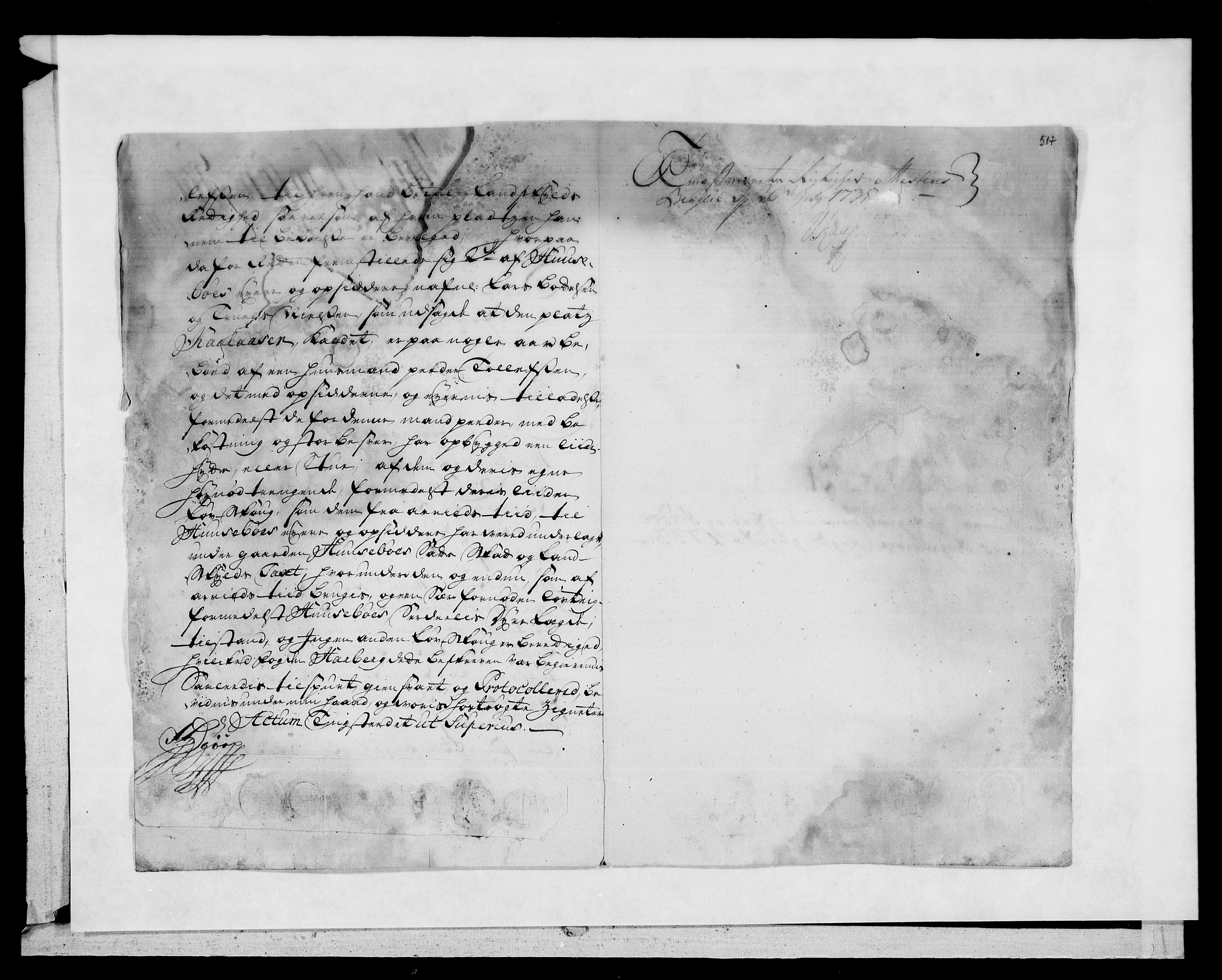 Rentekammeret inntil 1814, Reviderte regnskaper, Fogderegnskap, AV/RA-EA-4092/R52/L3337: Fogderegnskap Sogn, 1733, p. 469