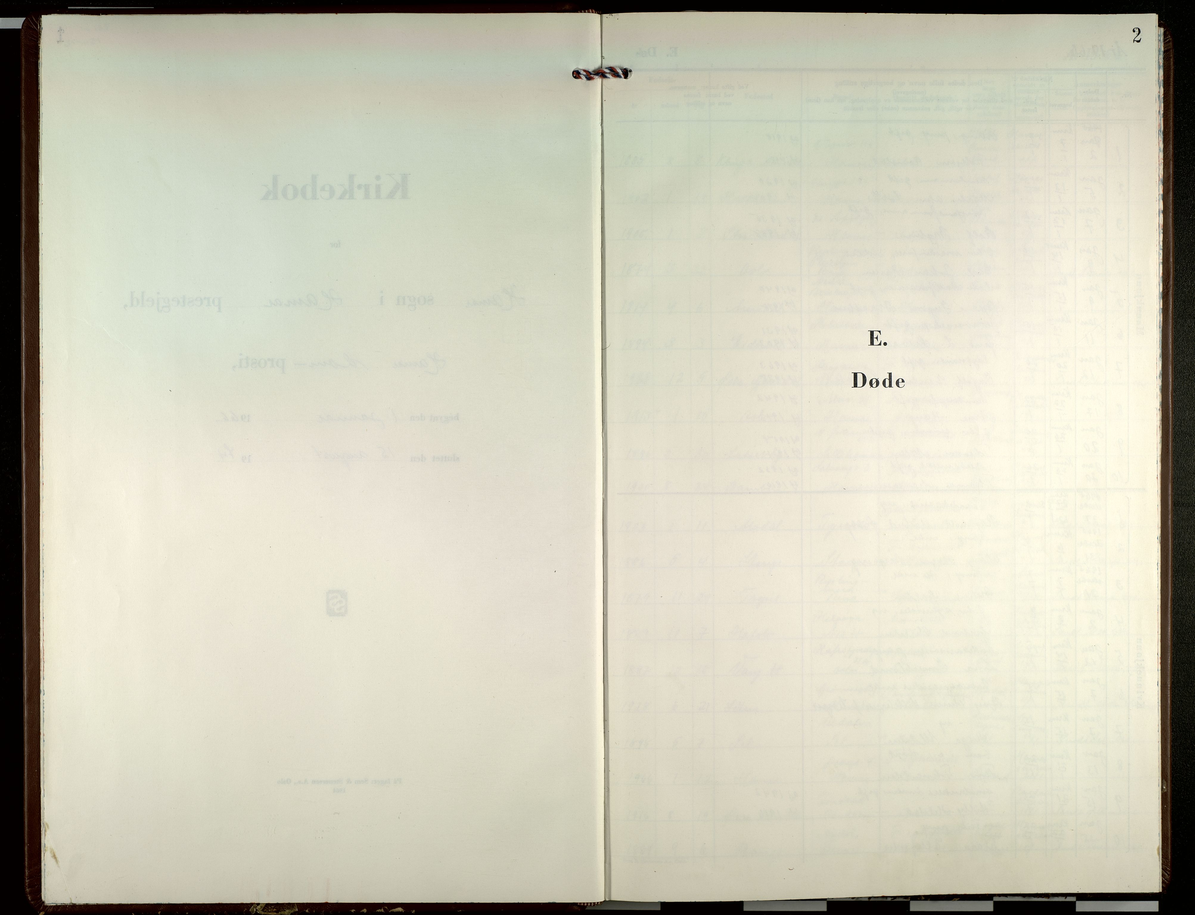 Hamar prestekontor, AV/SAH-DOMPH-002/H/Ha/Haa/L0014: Parish register (official) no. 14, 1966-1974, p. 2