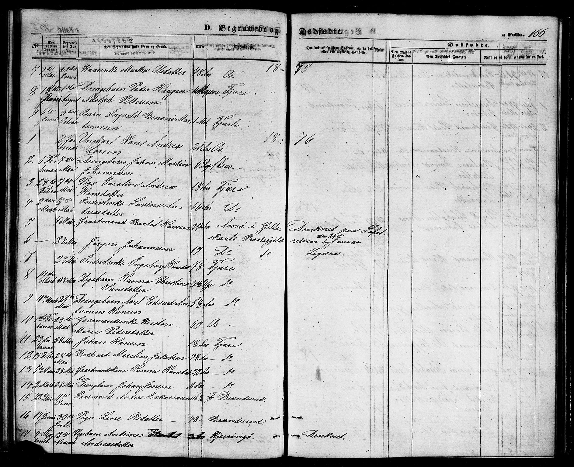 Ministerialprotokoller, klokkerbøker og fødselsregistre - Nordland, SAT/A-1459/803/L0075: Parish register (copy) no. 803C02, 1867-1881, p. 166