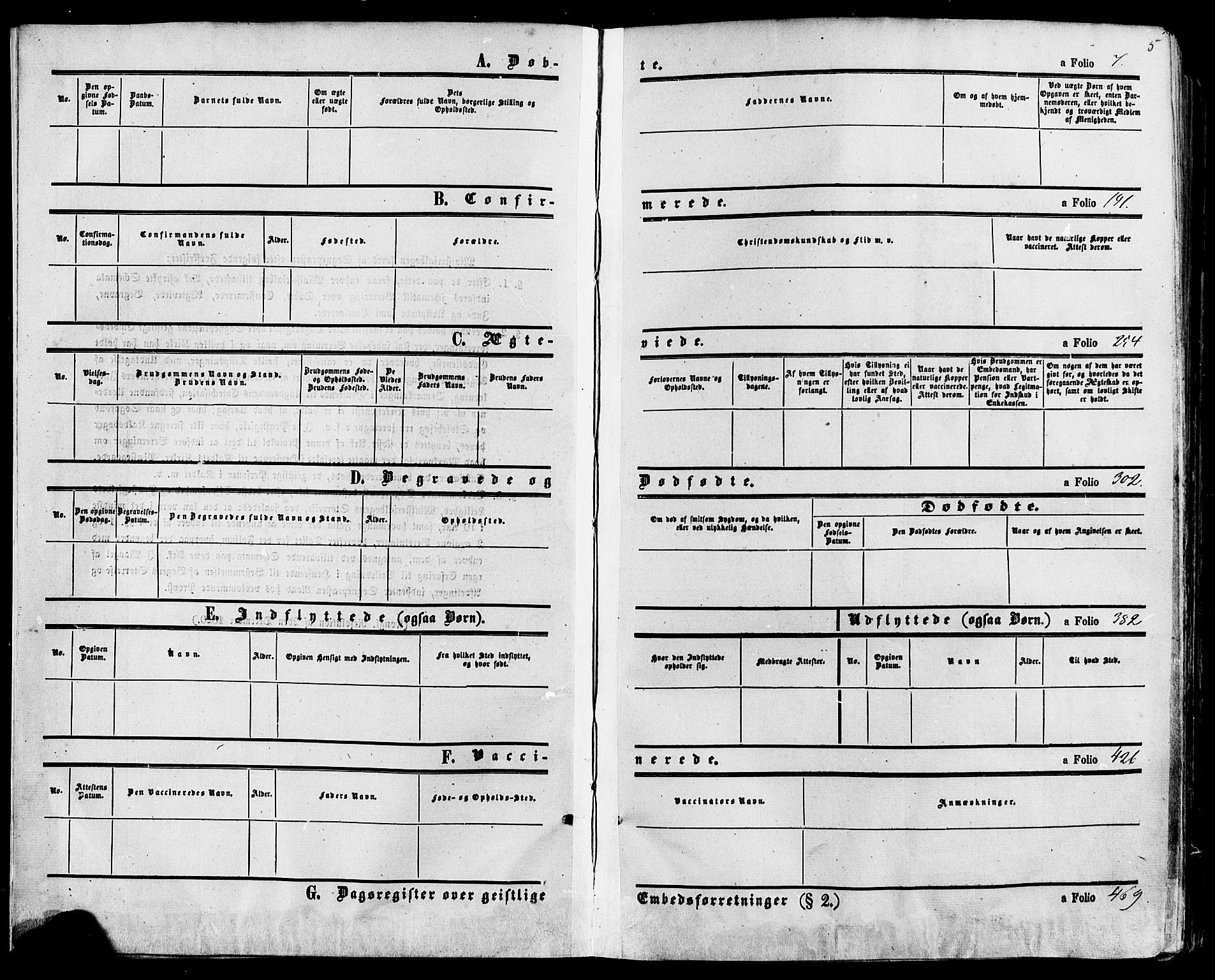 Fredrikstad prestekontor Kirkebøker, AV/SAO-A-11082/F/Fa/L0006: Parish register (official) no. 6, 1857-1878, p. 5