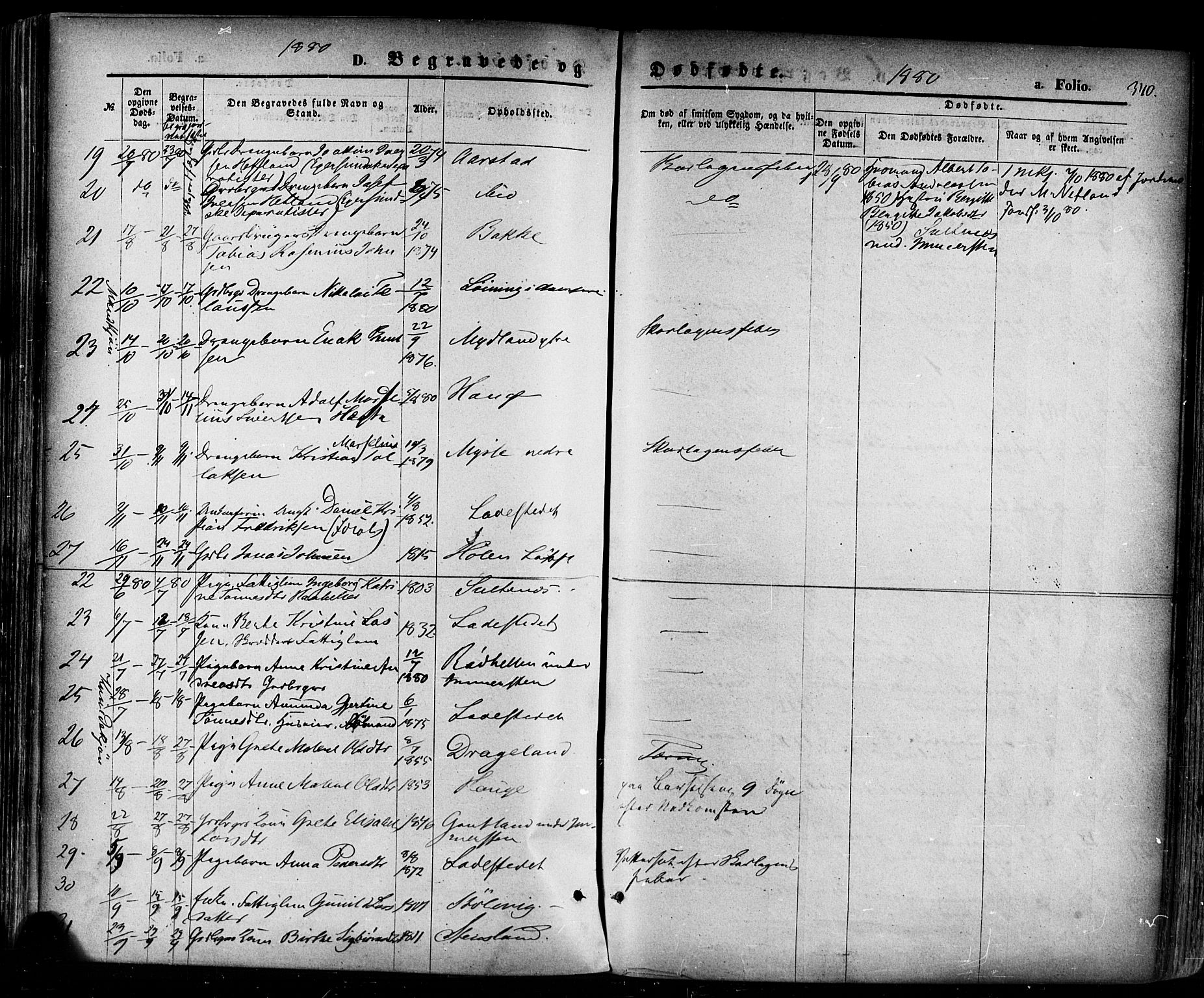 Sokndal sokneprestkontor, AV/SAST-A-101808: Parish register (official) no. A 10, 1874-1886, p. 340