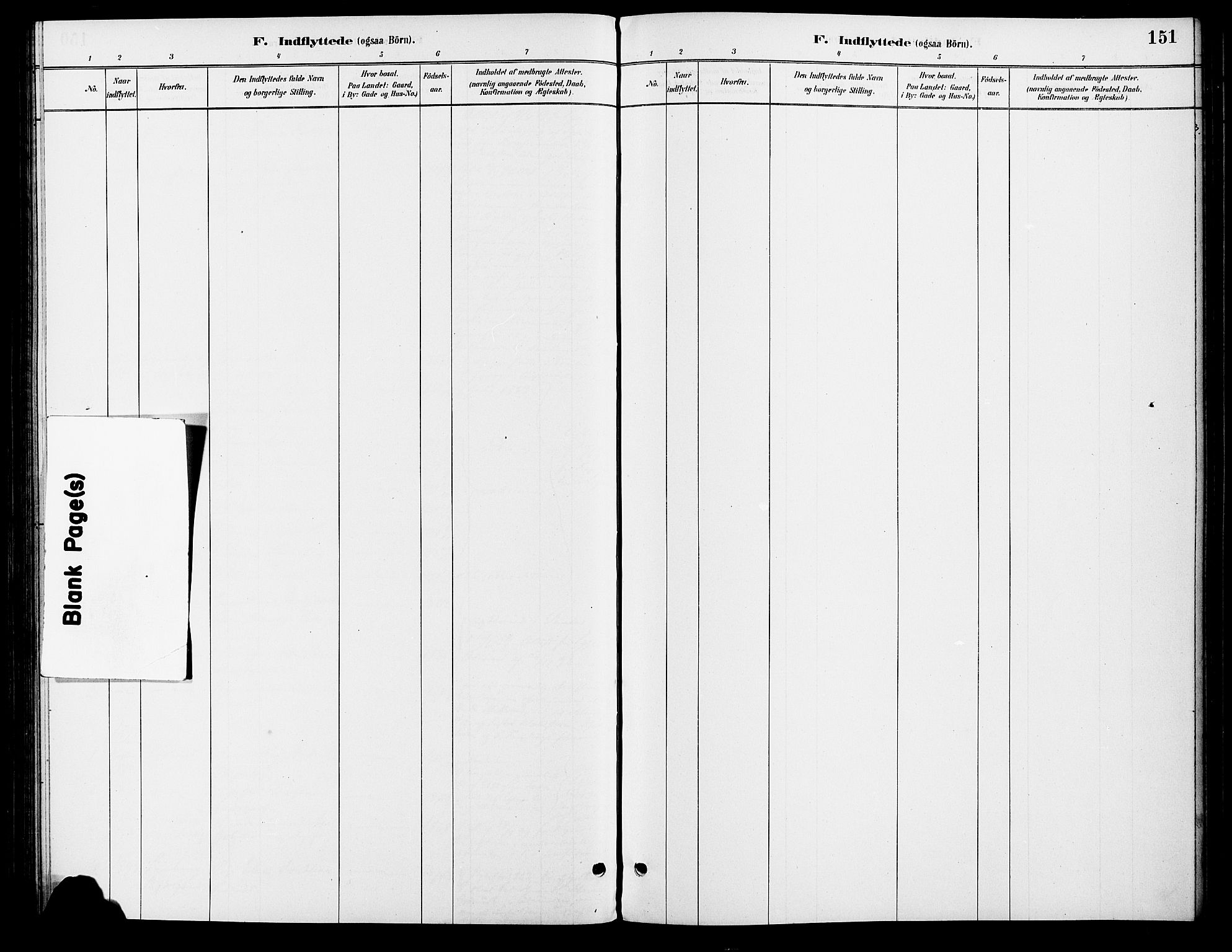 Vinger prestekontor, AV/SAH-PREST-024/H/Ha/Haa/L0013: Parish register (official) no. 13, 1881-1897, p. 151