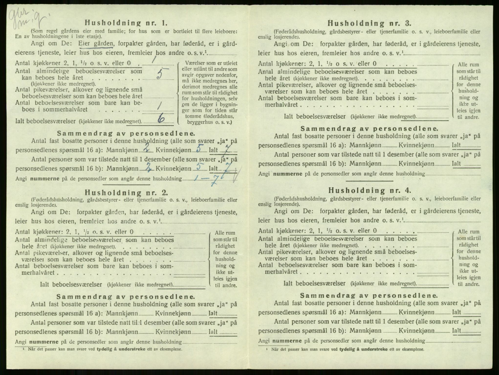 SAKO, 1920 census for Andebu, 1920, p. 265