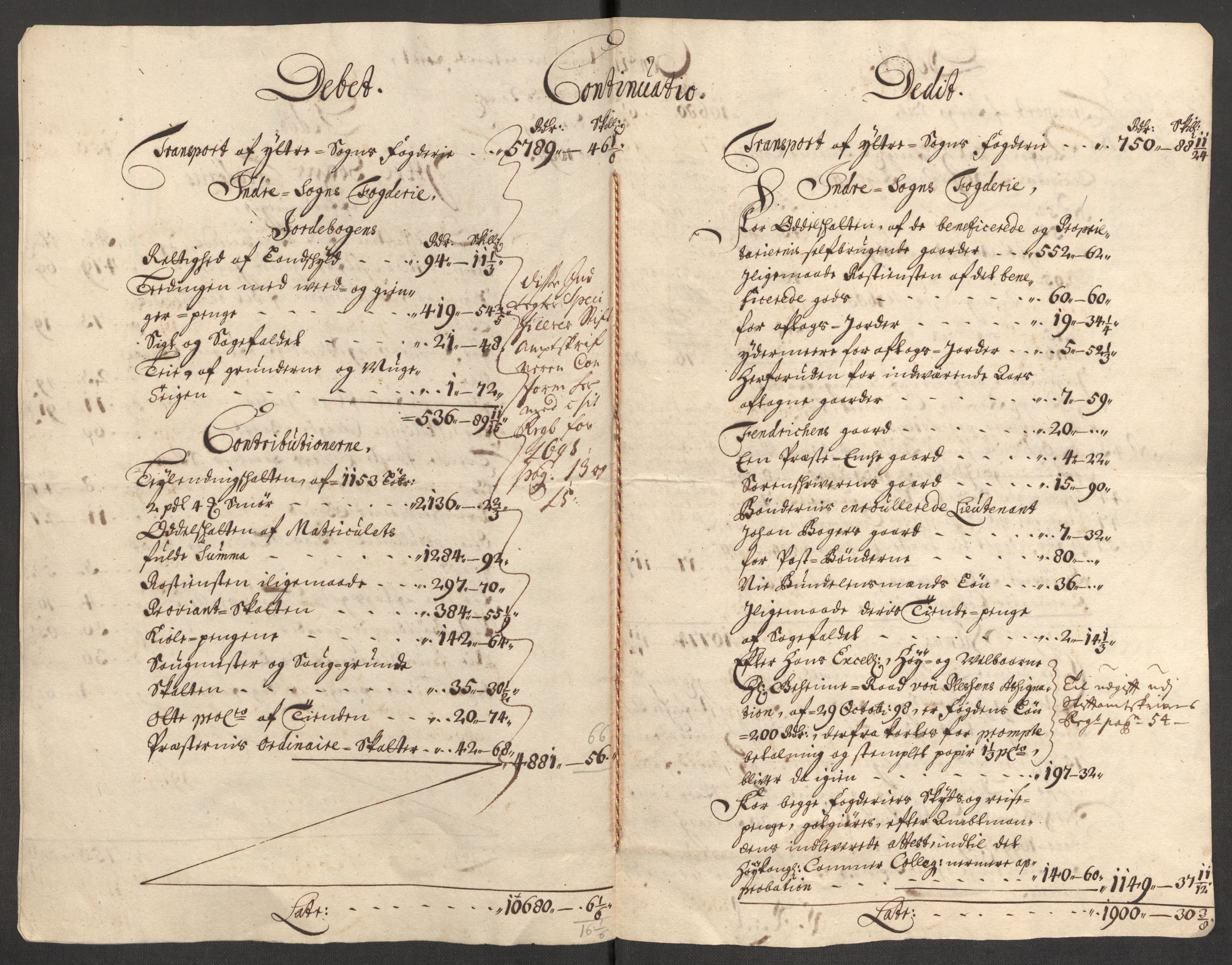 Rentekammeret inntil 1814, Reviderte regnskaper, Fogderegnskap, RA/EA-4092/R52/L3310: Fogderegnskap Sogn, 1698-1699, p. 284