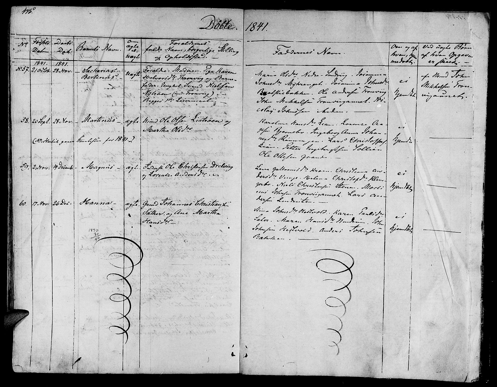 Ministerialprotokoller, klokkerbøker og fødselsregistre - Nord-Trøndelag, AV/SAT-A-1458/701/L0006: Parish register (official) no. 701A06, 1825-1841, p. 475