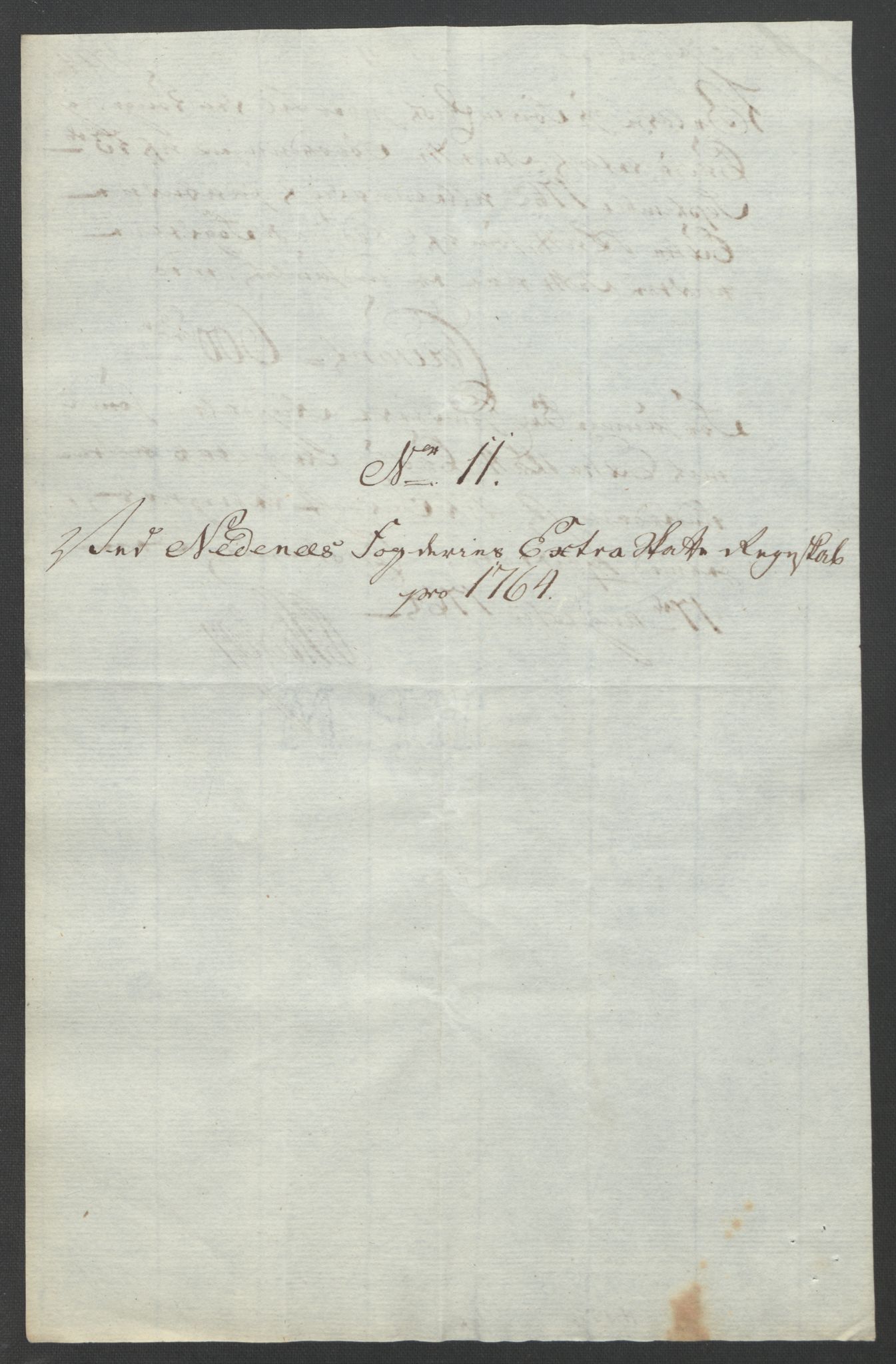 Rentekammeret inntil 1814, Reviderte regnskaper, Fogderegnskap, AV/RA-EA-4092/R39/L2424: Ekstraskatten Nedenes, 1762-1767, p. 116