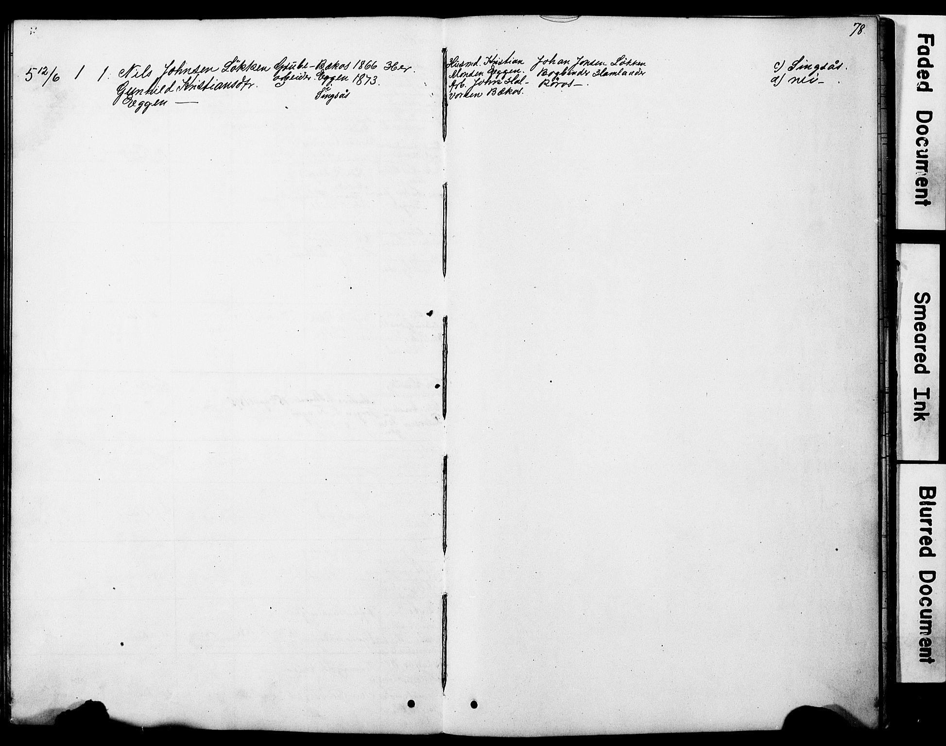 Ministerialprotokoller, klokkerbøker og fødselsregistre - Sør-Trøndelag, SAT/A-1456/683/L0949: Parish register (copy) no. 683C01, 1880-1896, p. 78