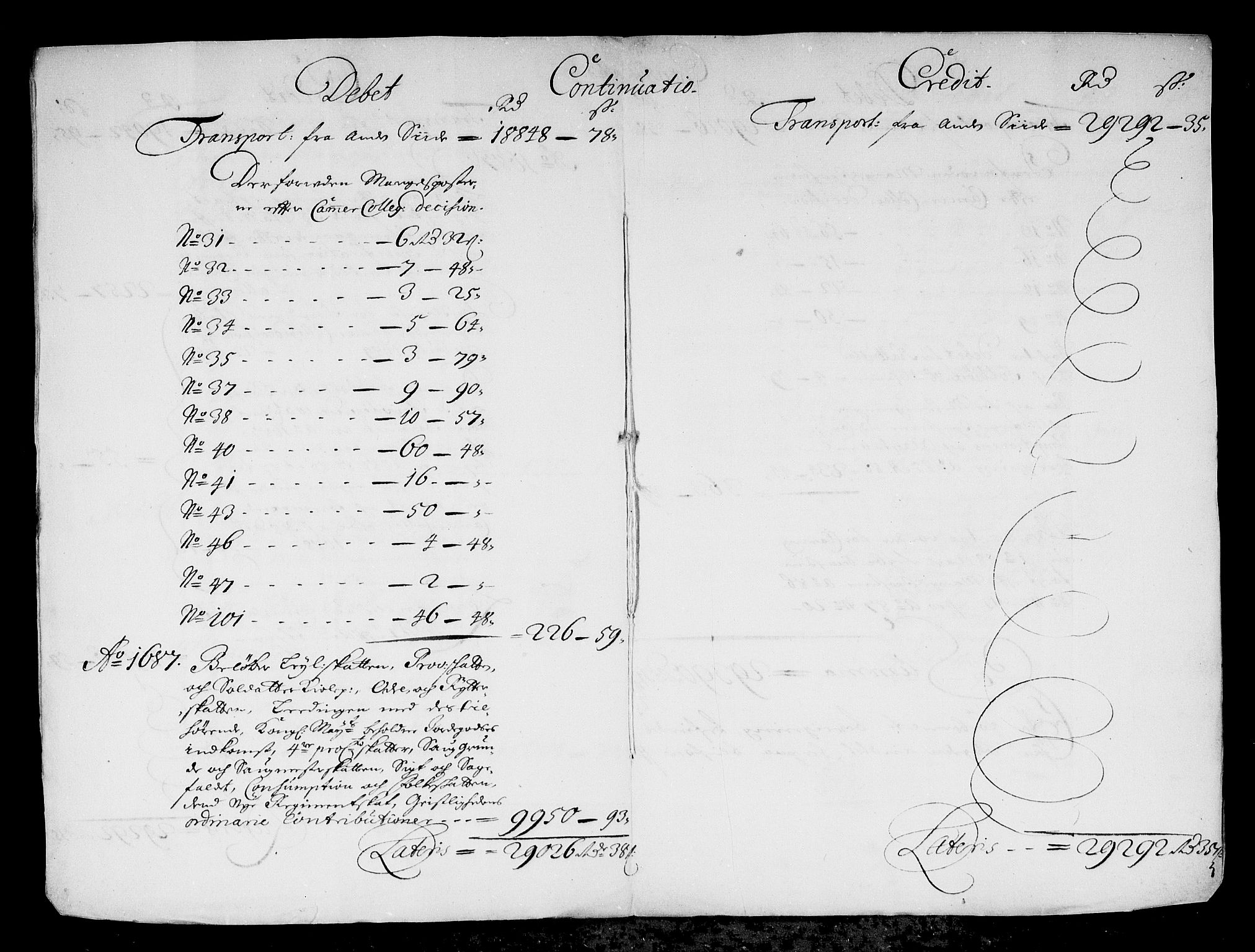 Rentekammeret inntil 1814, Reviderte regnskaper, Stiftamtstueregnskaper, Bergen stiftamt, RA/EA-6043/R/Rc/L0083: Bergen stiftamt, 1685-1687