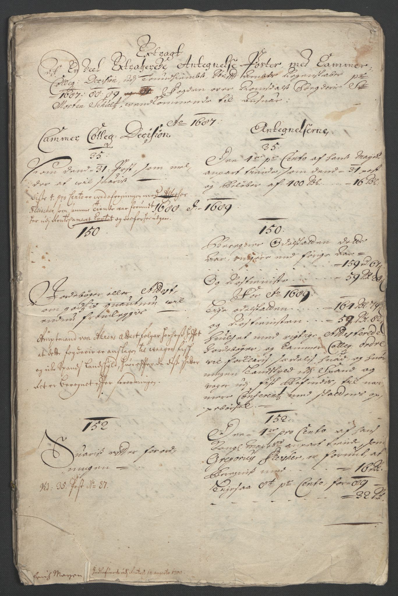 Rentekammeret inntil 1814, Reviderte regnskaper, Fogderegnskap, RA/EA-4092/R55/L3650: Fogderegnskap Romsdal, 1692, p. 221