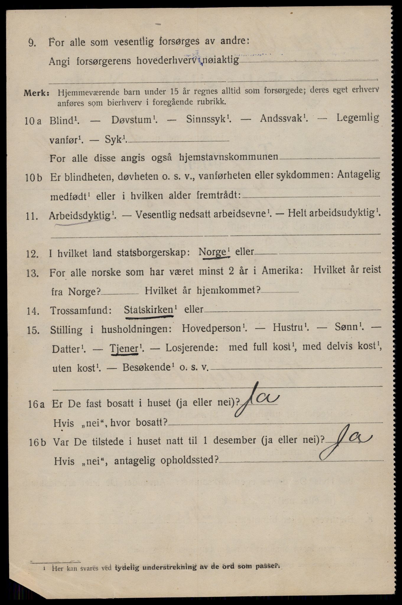 SAT, 1920 census for Trondheim, 1920, p. 36895