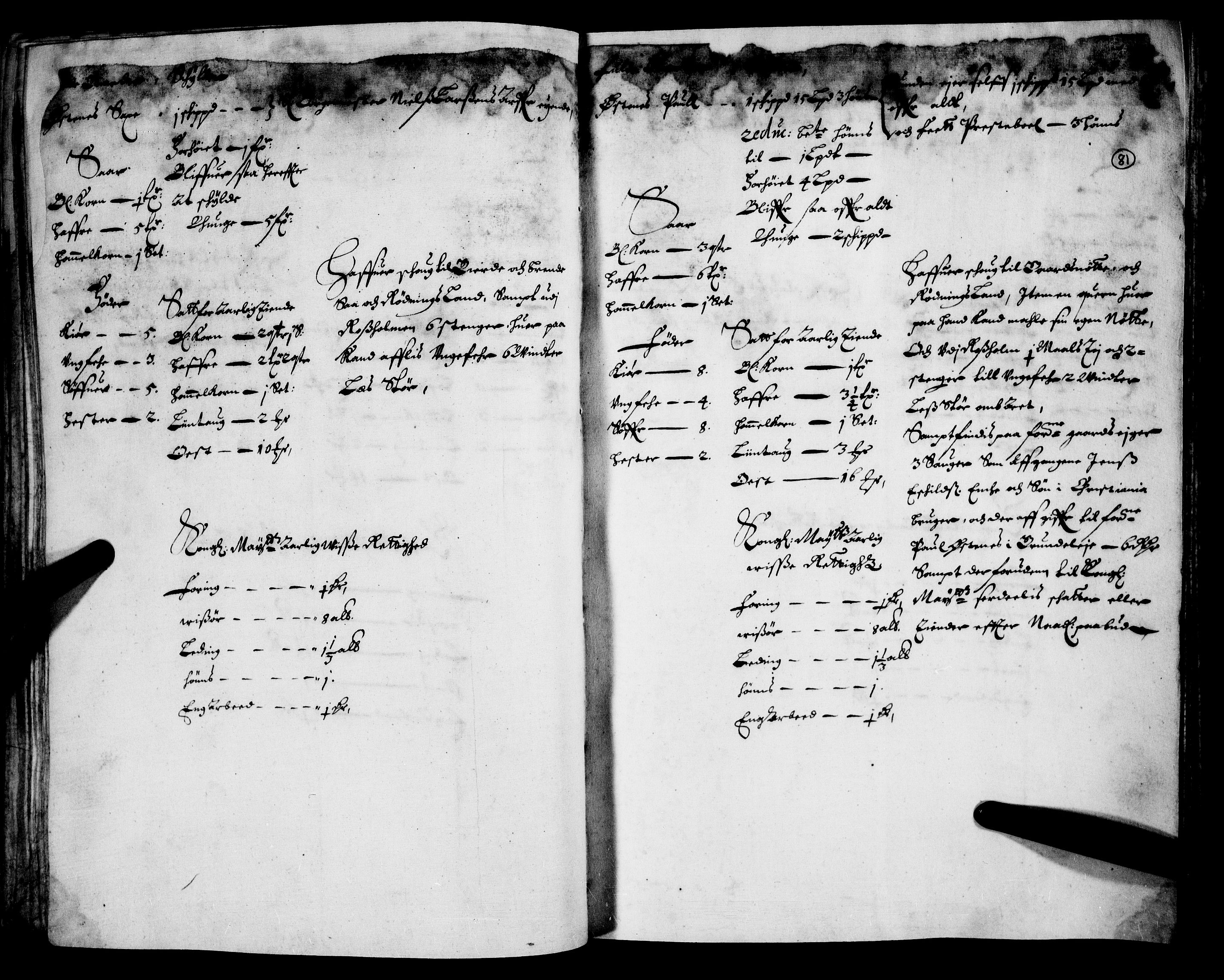 Rentekammeret inntil 1814, Realistisk ordnet avdeling, AV/RA-EA-4070/N/Nb/Nba/L0007: Nedre Romerike fogderi, 1. del, 1666, p. 80b-81a