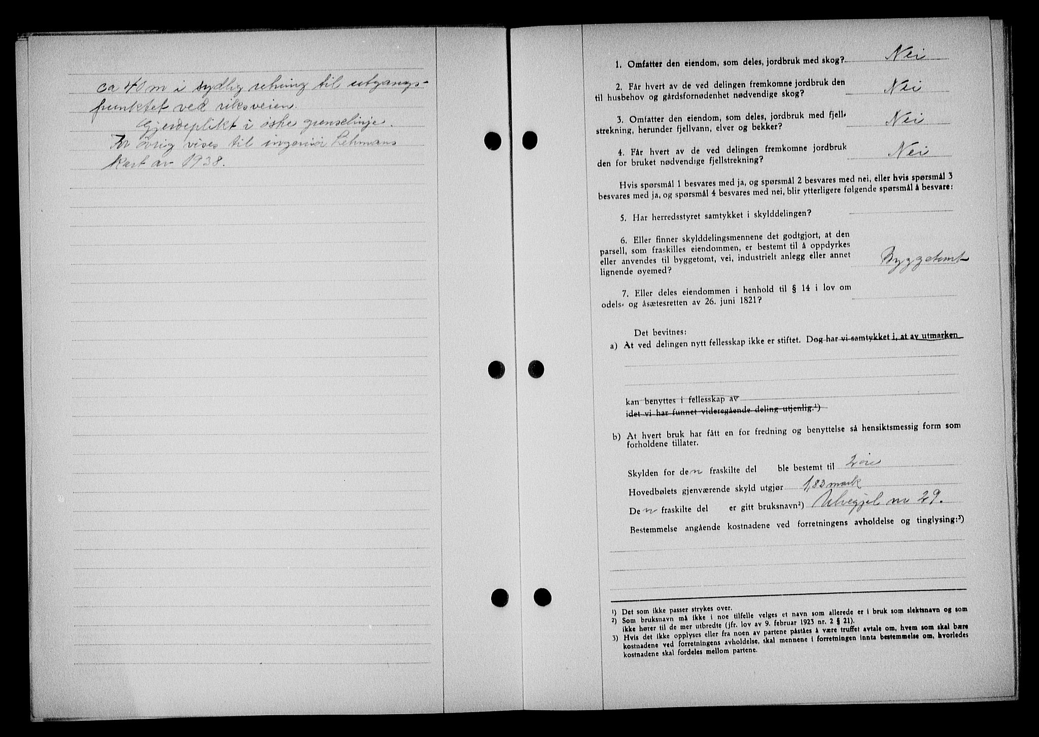 Mandal sorenskriveri, SAK/1221-0005/001/G/Gb/Gba/L0075: Mortgage book no. A-12, 1943-1944, Diary no: : 242/1944